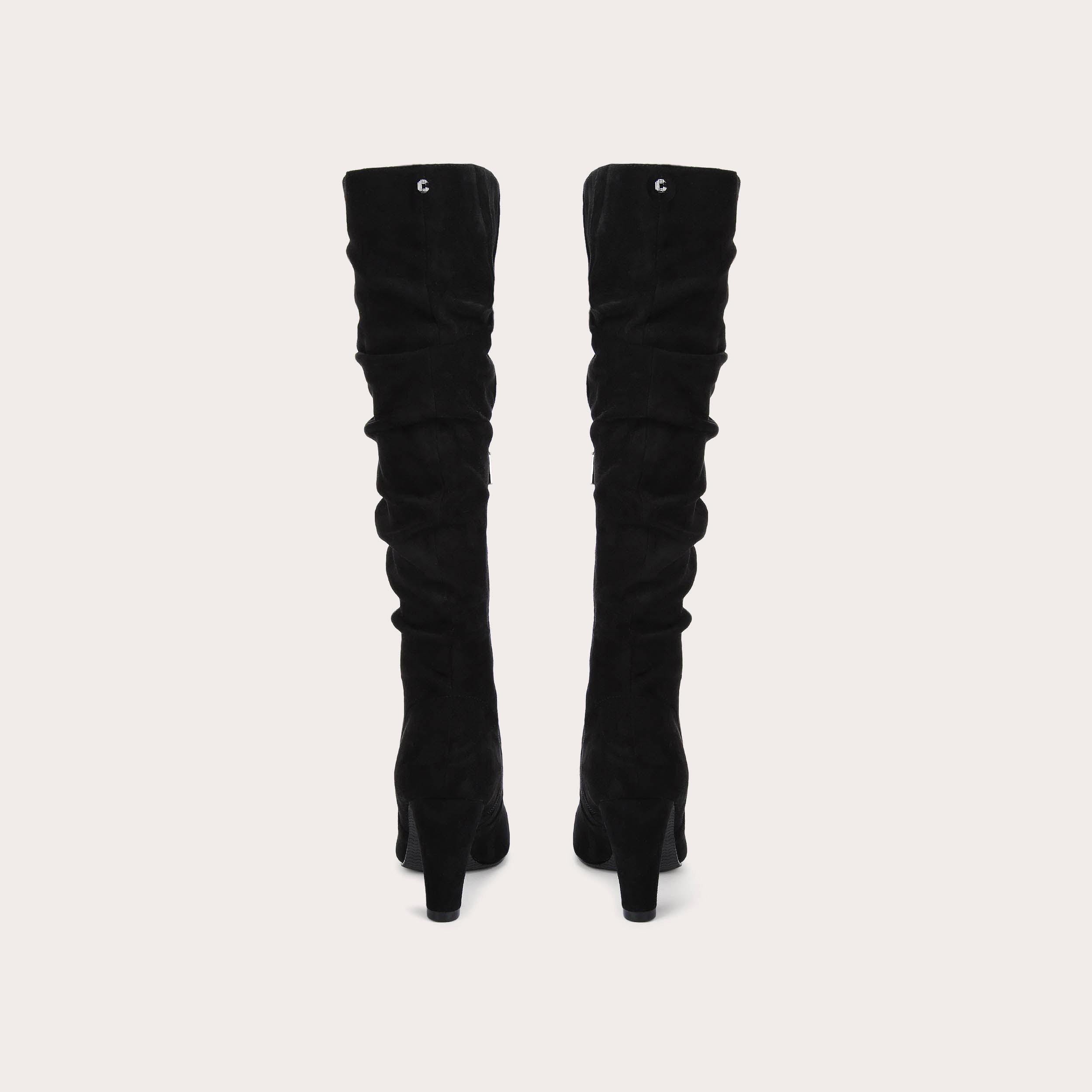 Carvela wasp knee high cheap boots black