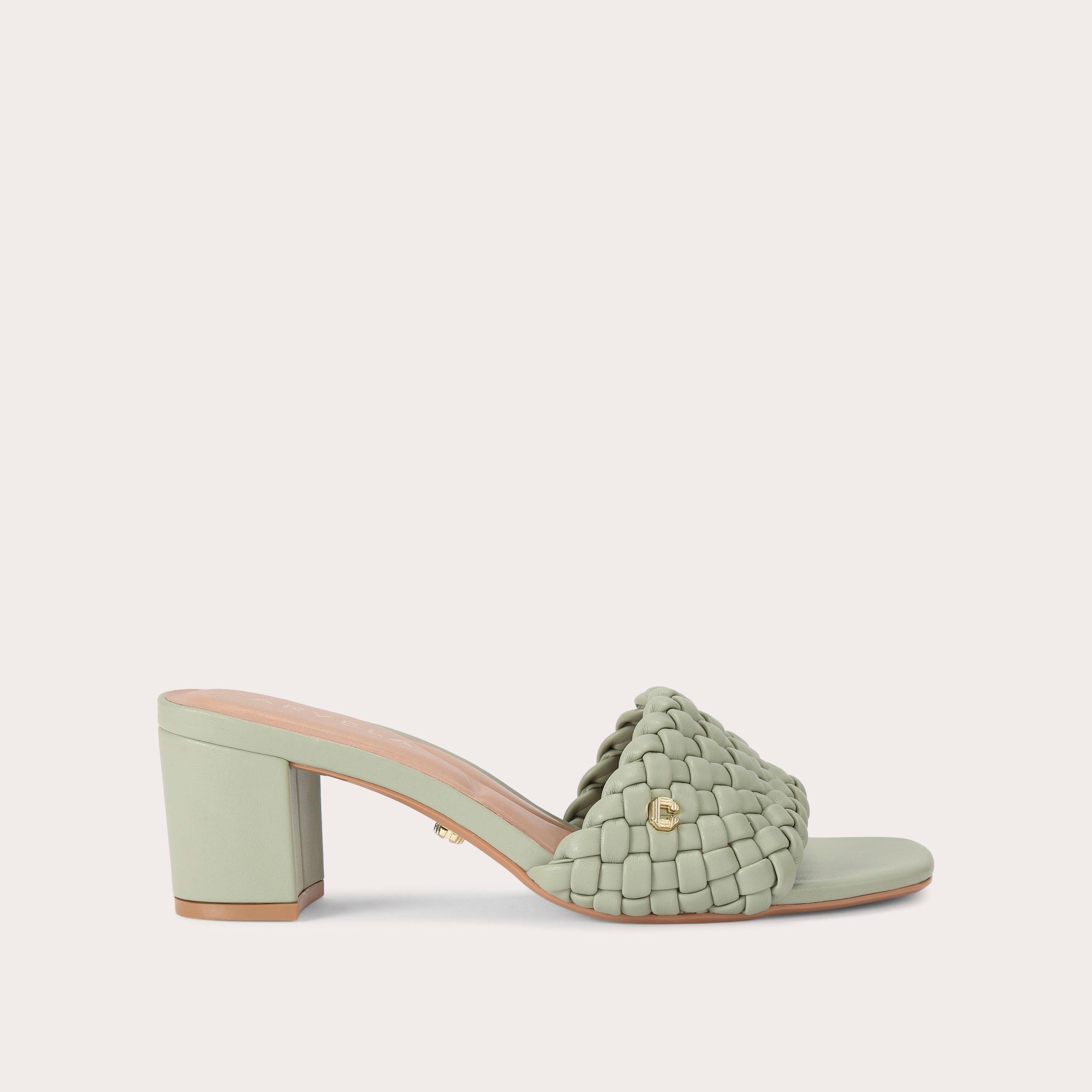 Pale green heels on sale