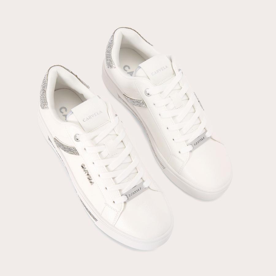 Carvela trainers fashion white