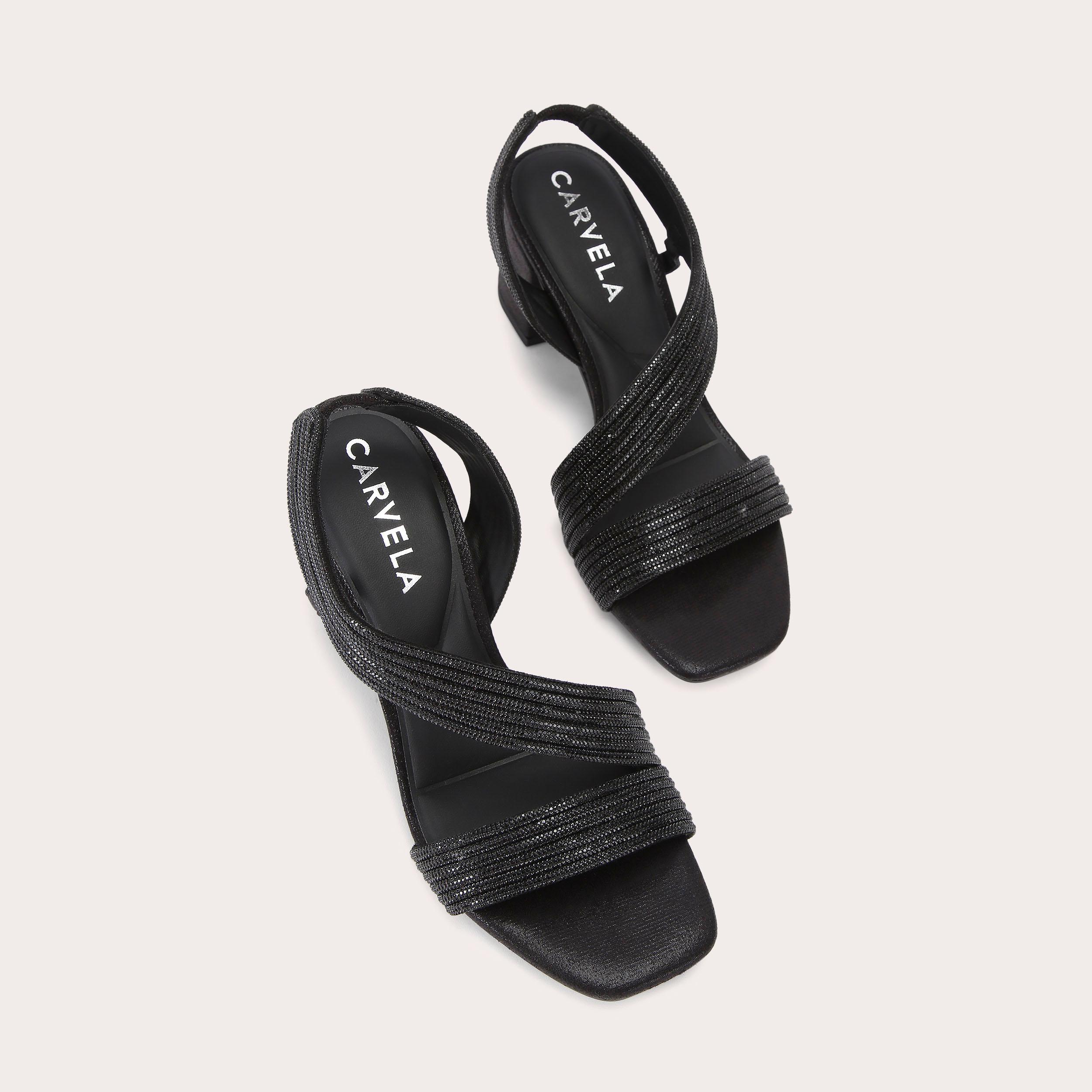 Embellished Shoes Bags Jewelled Sandals Carvela