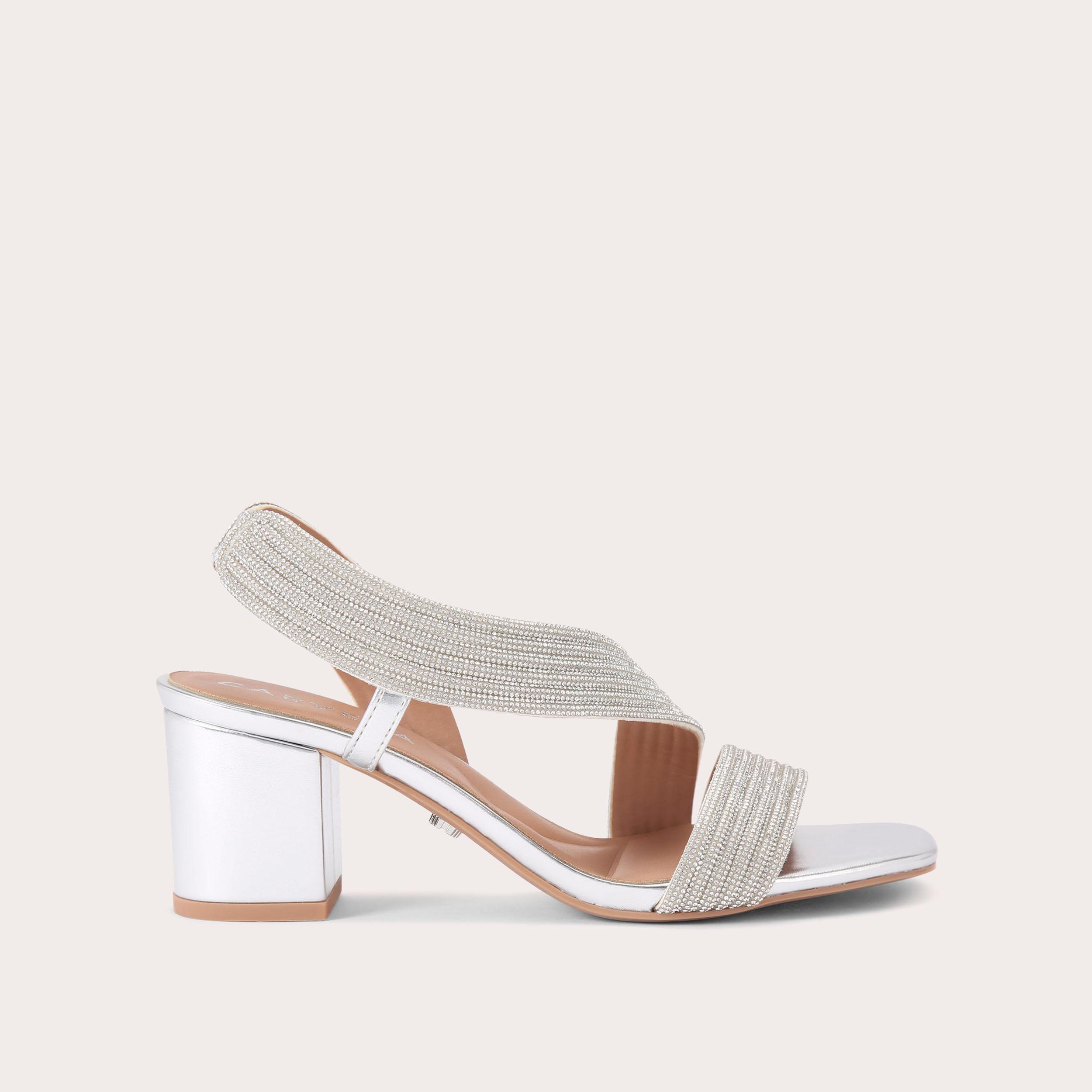 ARABELLA Gold Block Heel by CARVELA COMFORT