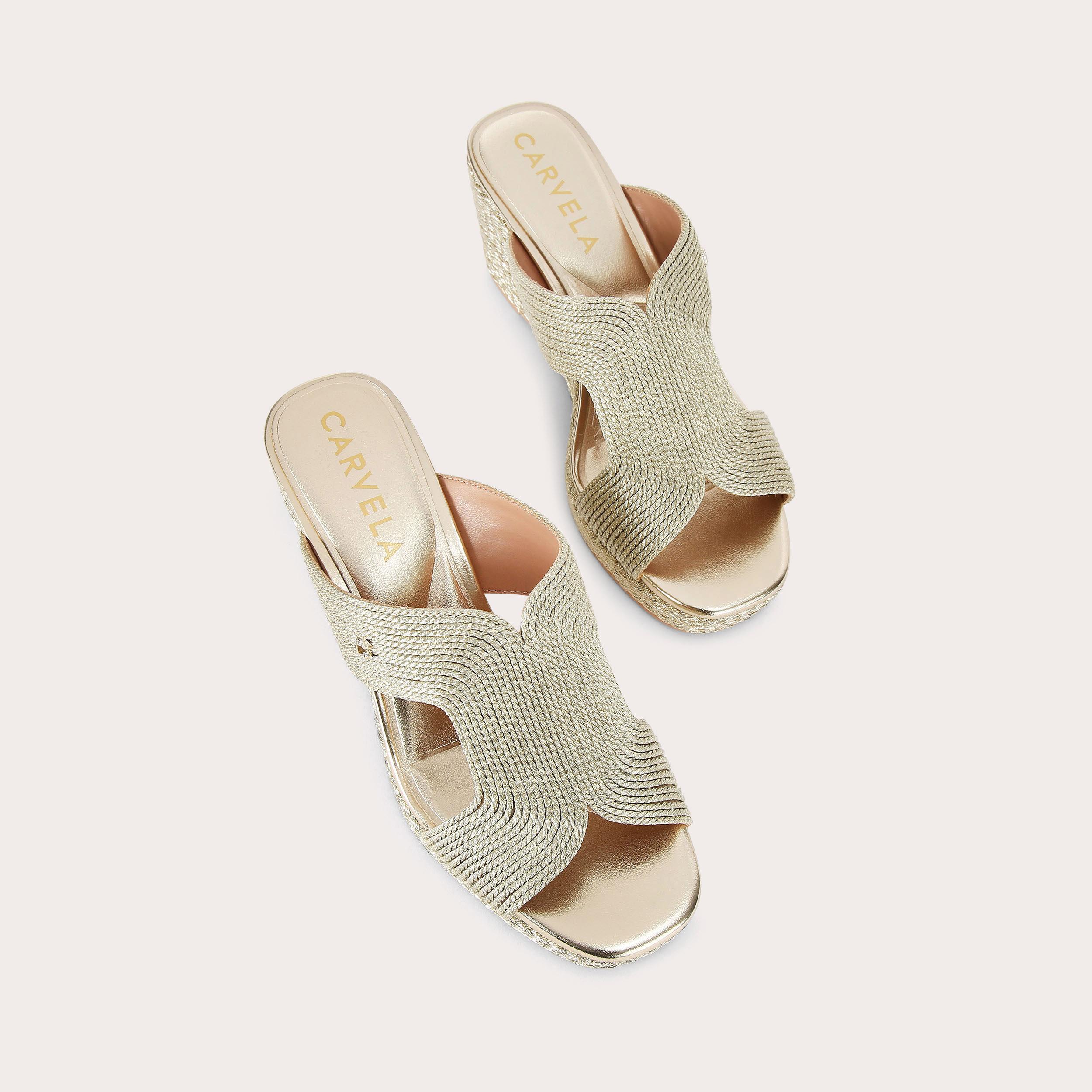 Carvela on sale glimmer gold