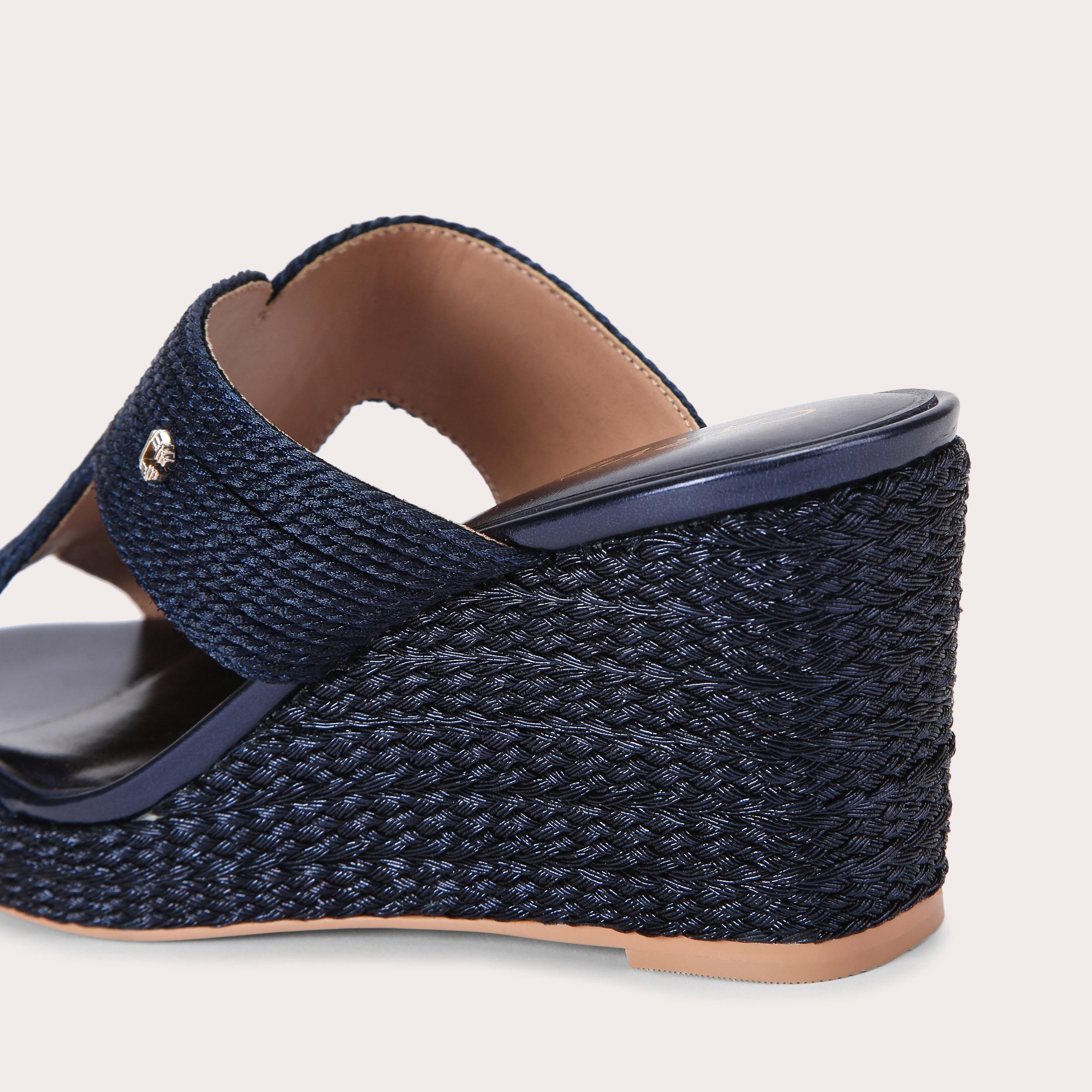 Carvela store wedge mules