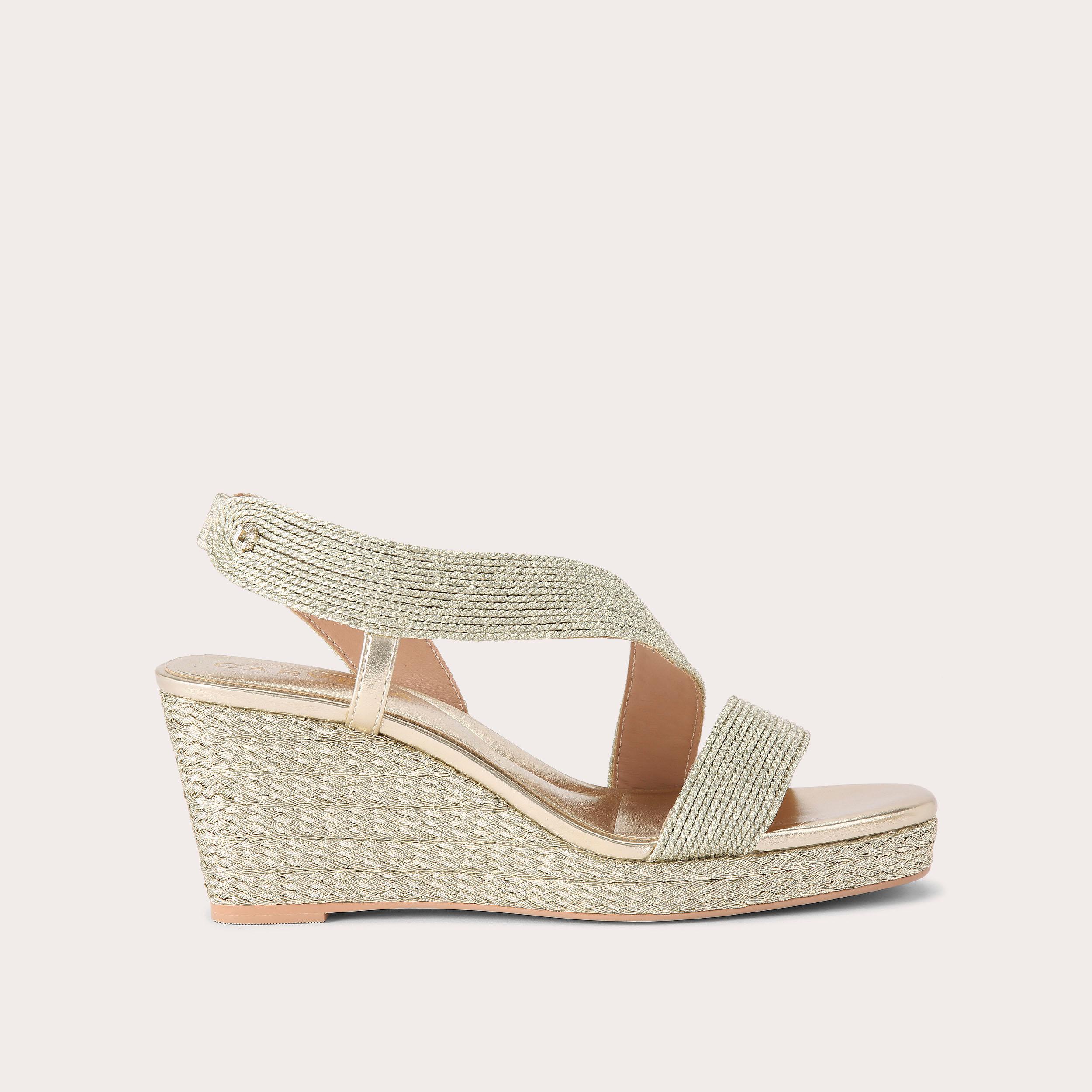 Gala 70 Wedge Heel - metallics