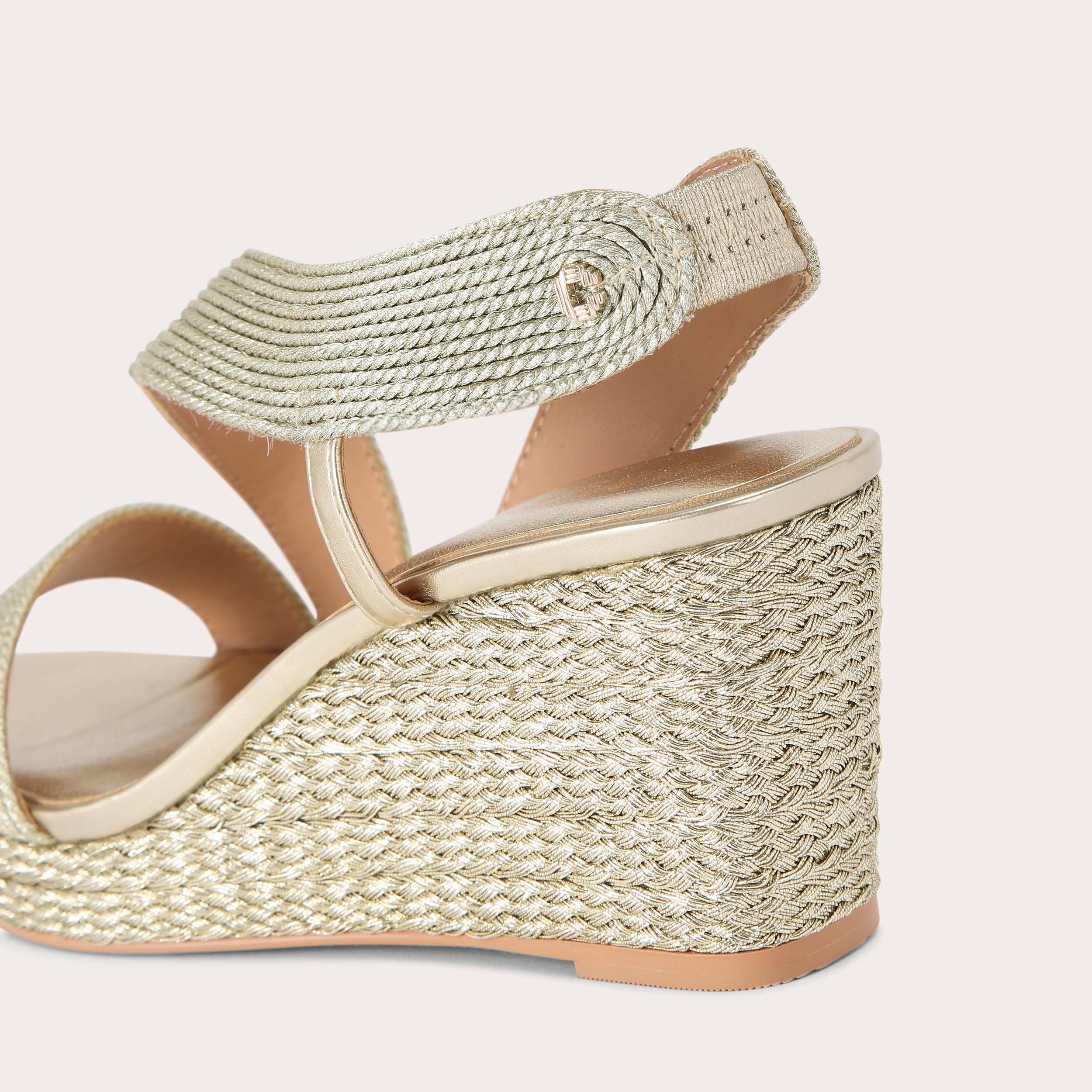 Carvela best sale gold sandals