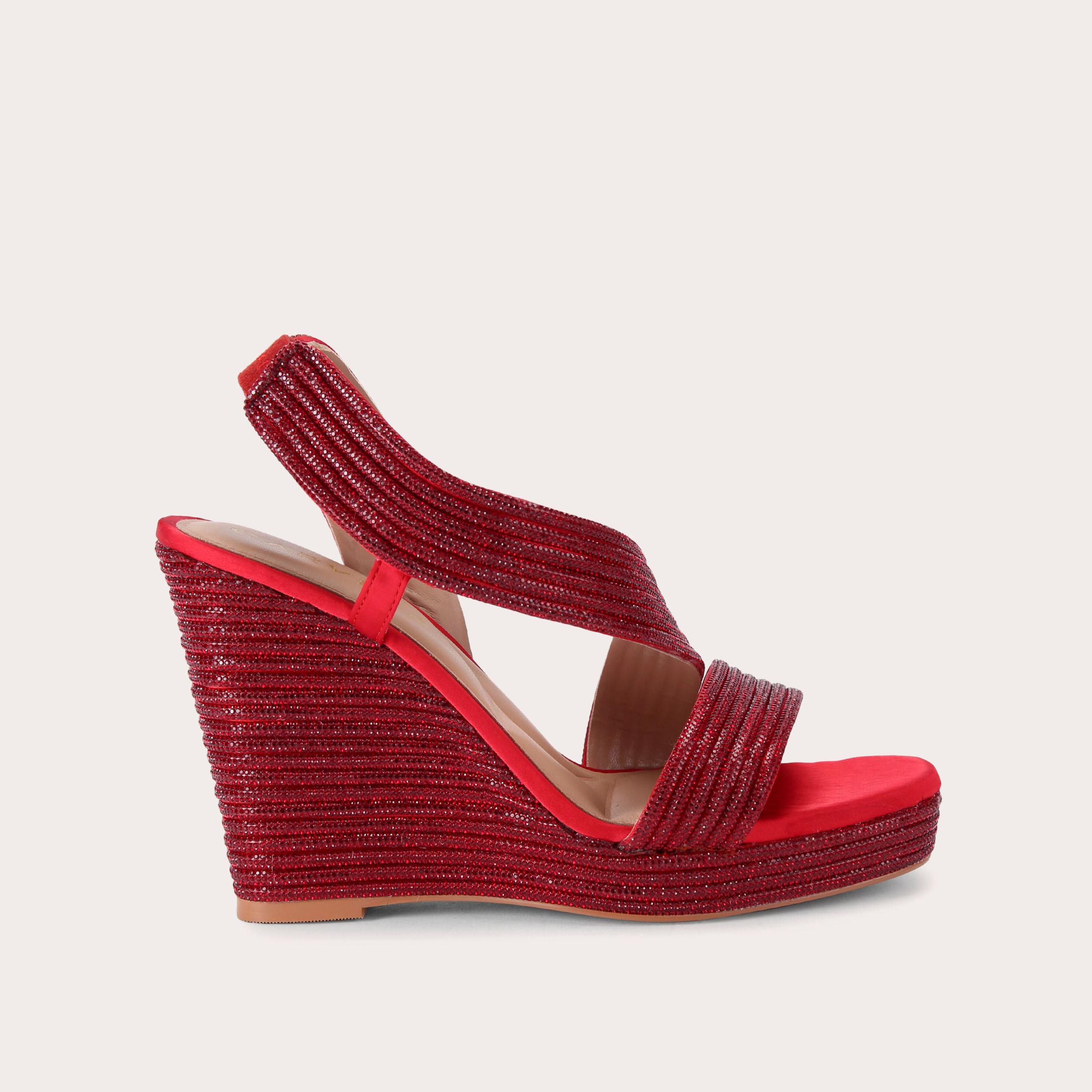 Gala Wedge Jewel Heel