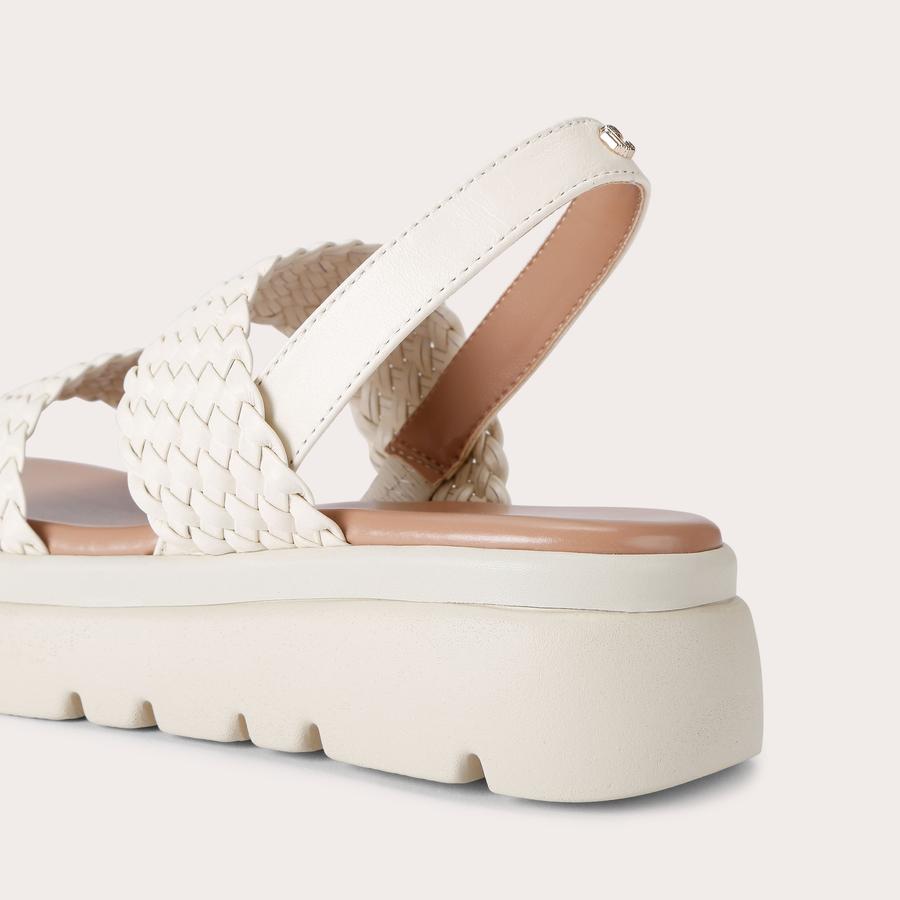 Carvela white sandals online