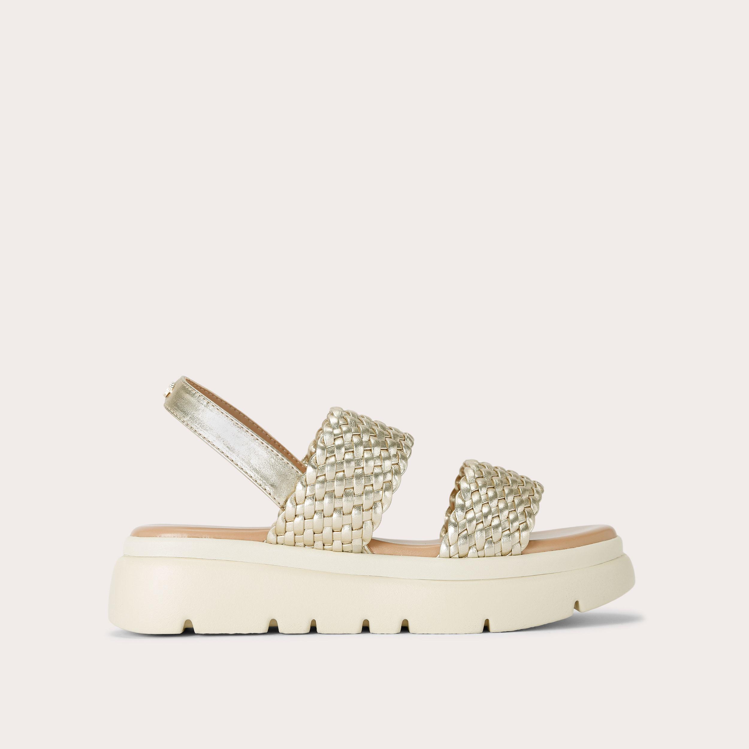 Krypton Weave Sandal - metallics