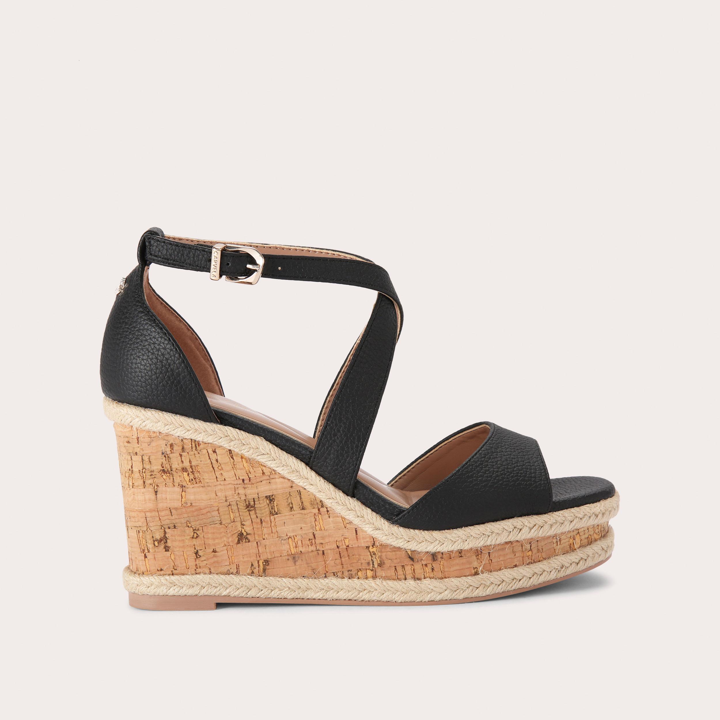 Carvela wedge hot sale mules