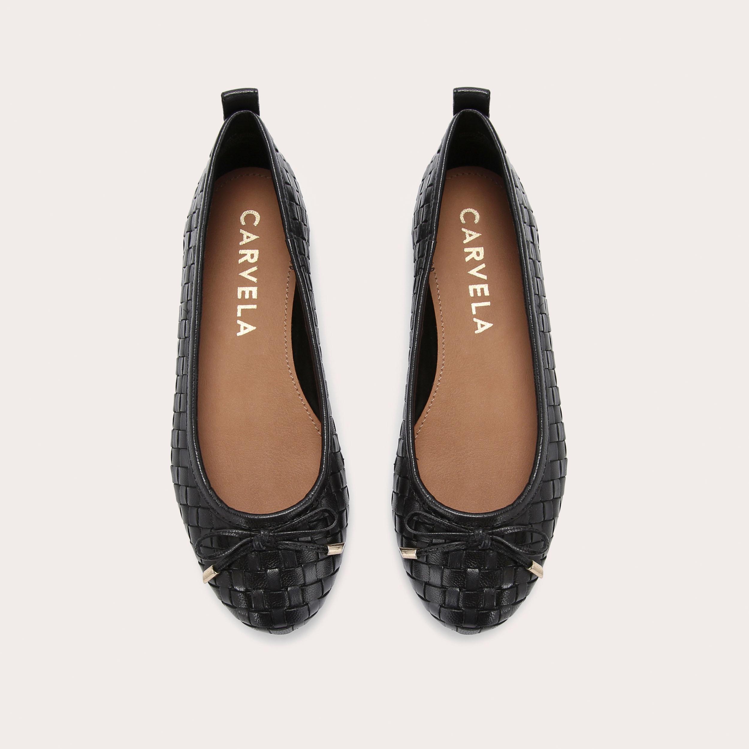 Carvela black flats online