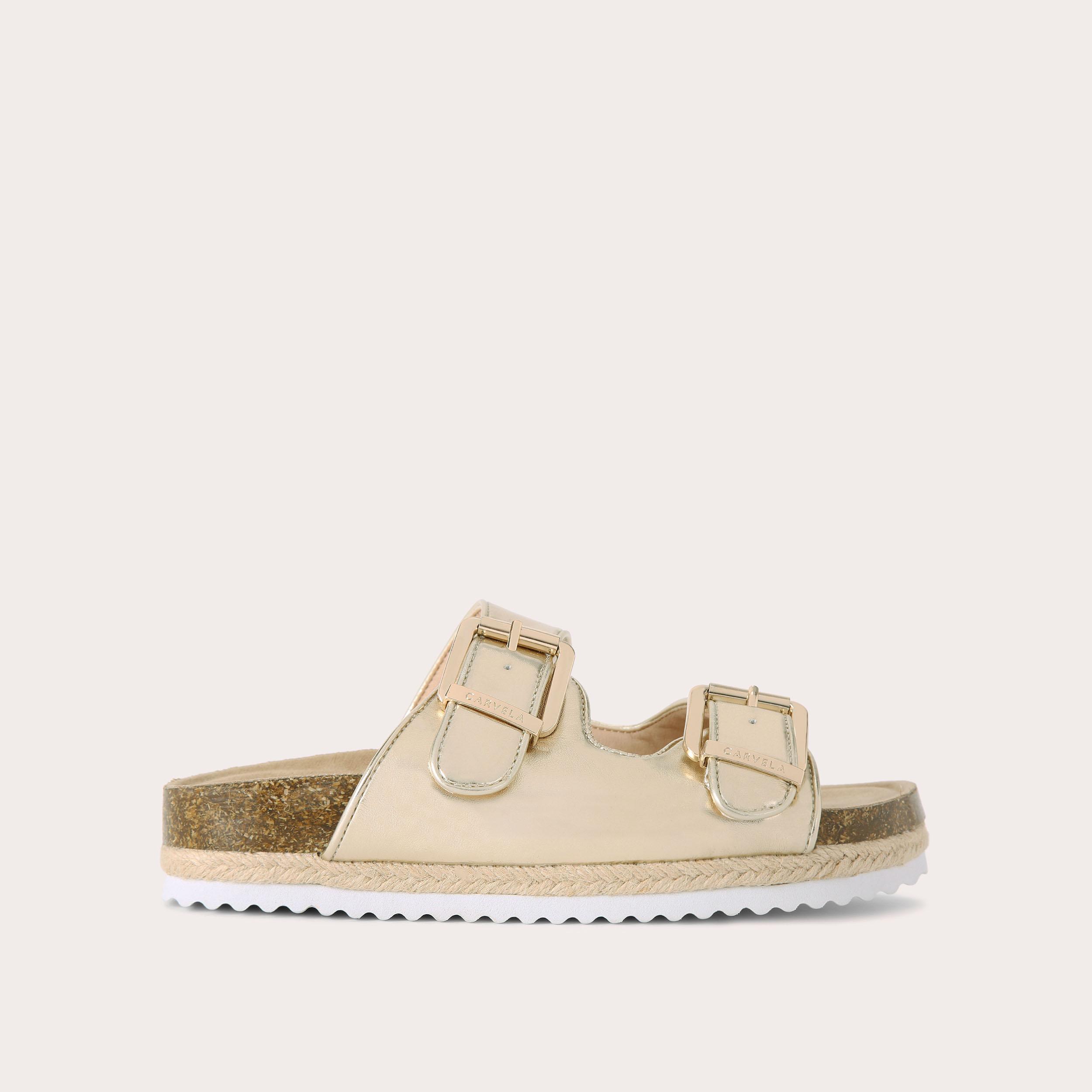 carvela PARADISE Gold Slip On Sandal by CARVELA