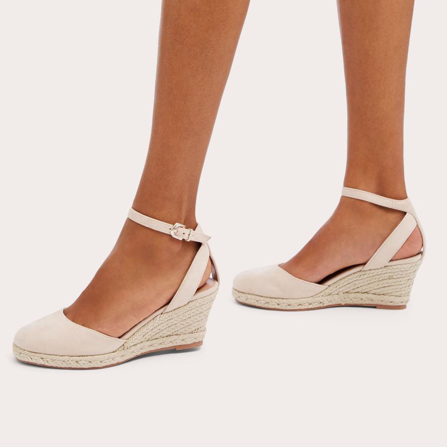 SABRINA Taupe Microsuede Heel by CARVELA