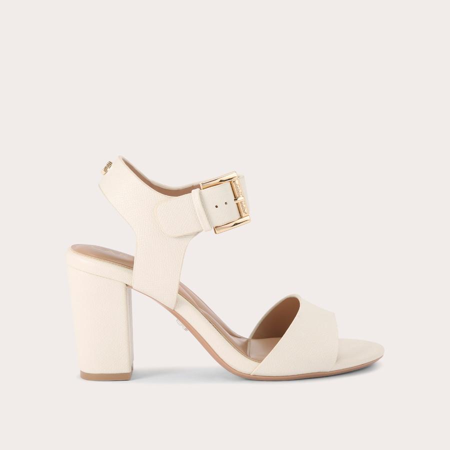 SADIE 2 Bone Block Heel by CARVELA