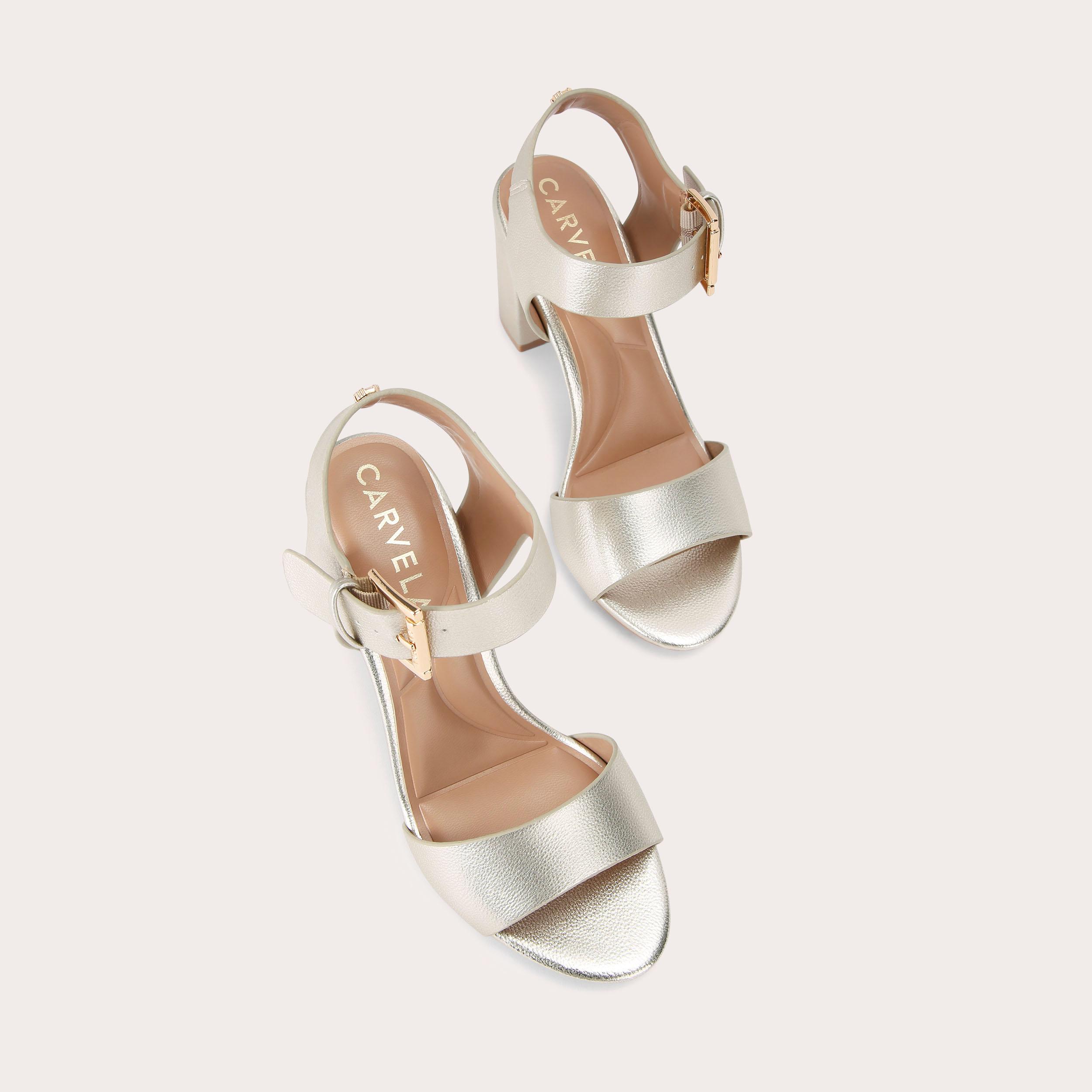 Carvela cheap gold sandals