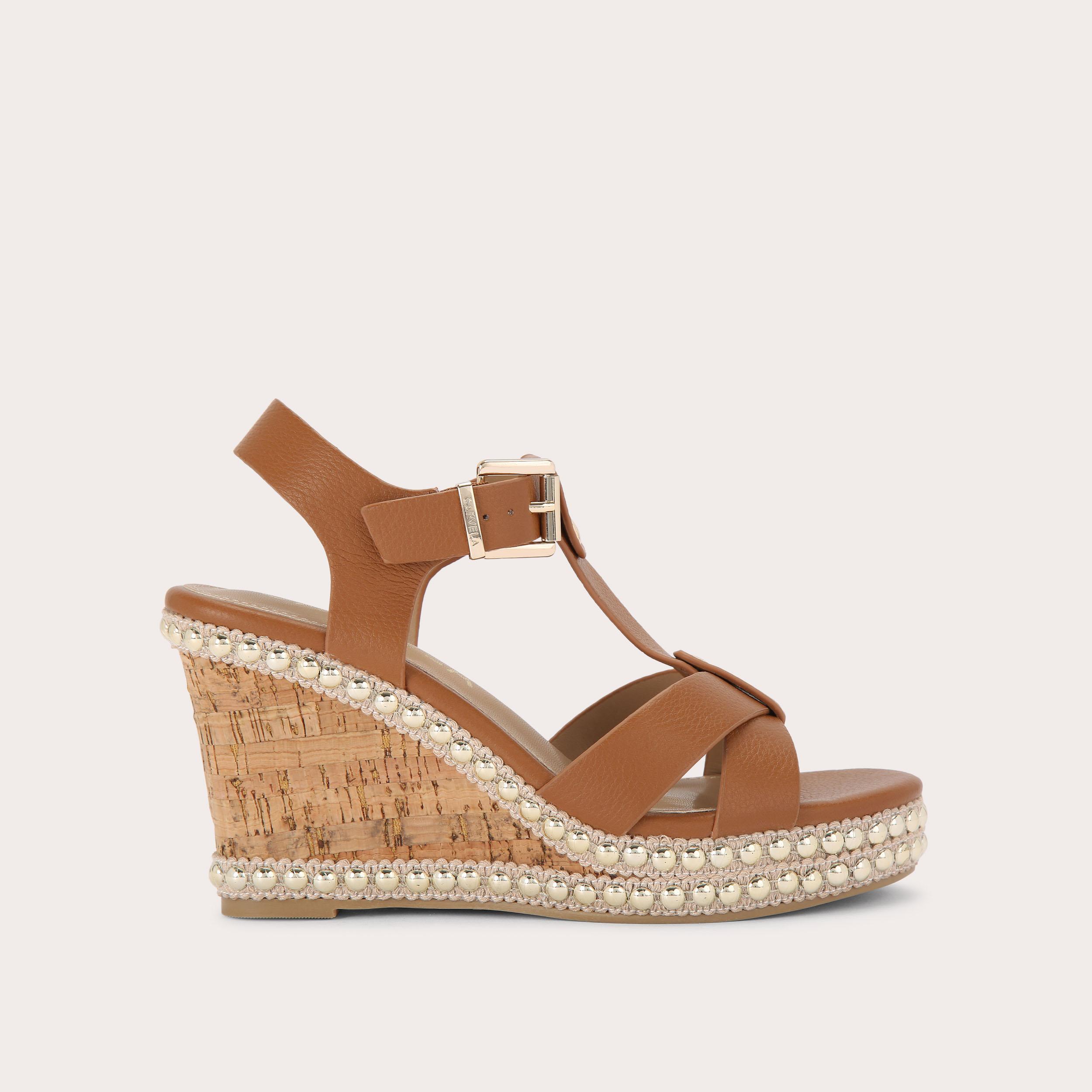 Carvela nude wedges store