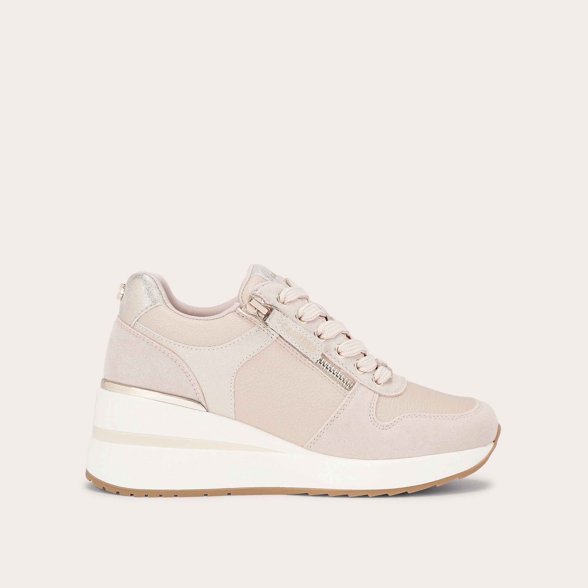 HIGH RISE Blush High Heel Trainer by Carvela