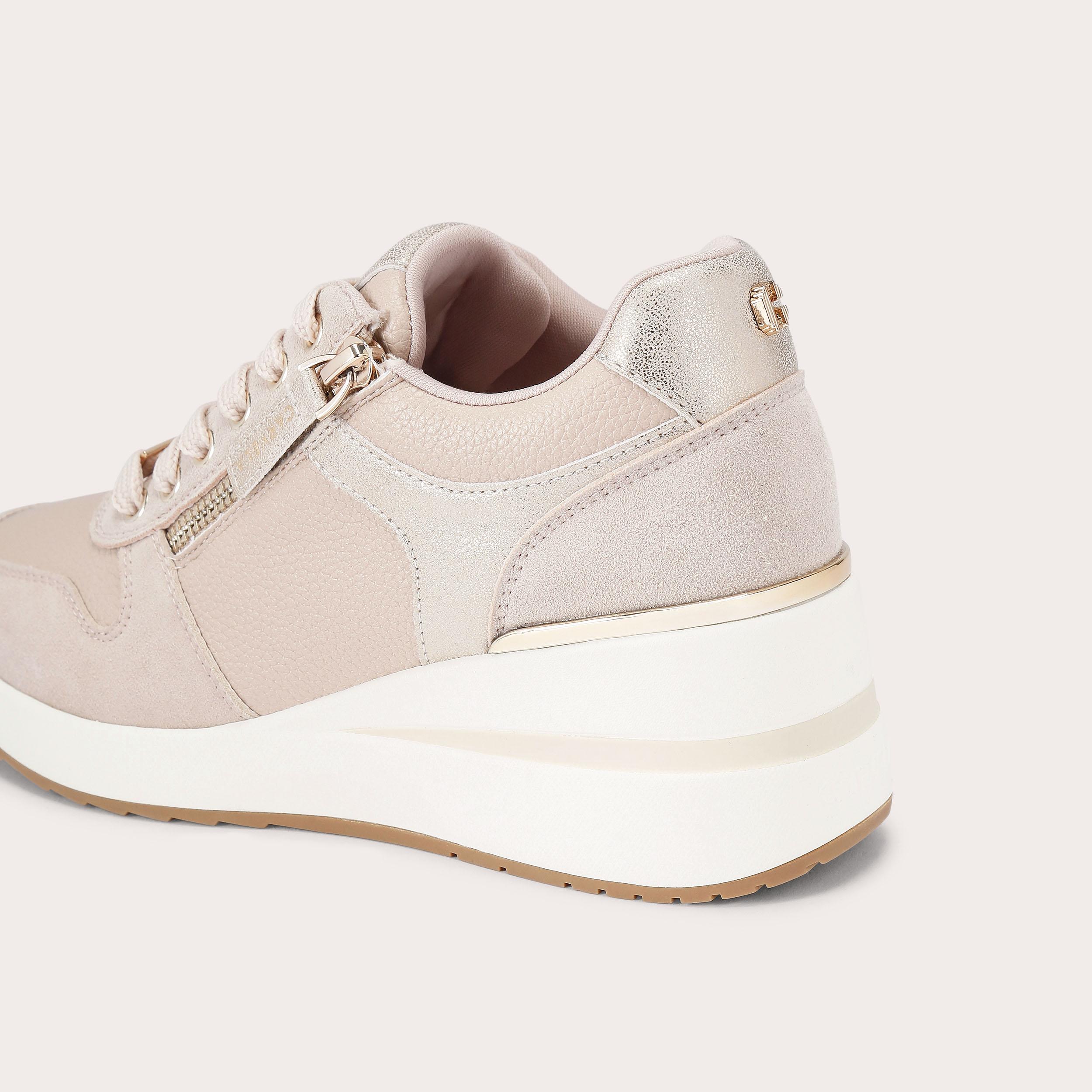 HIGH RISE Blush High Heel Trainer by Carvela