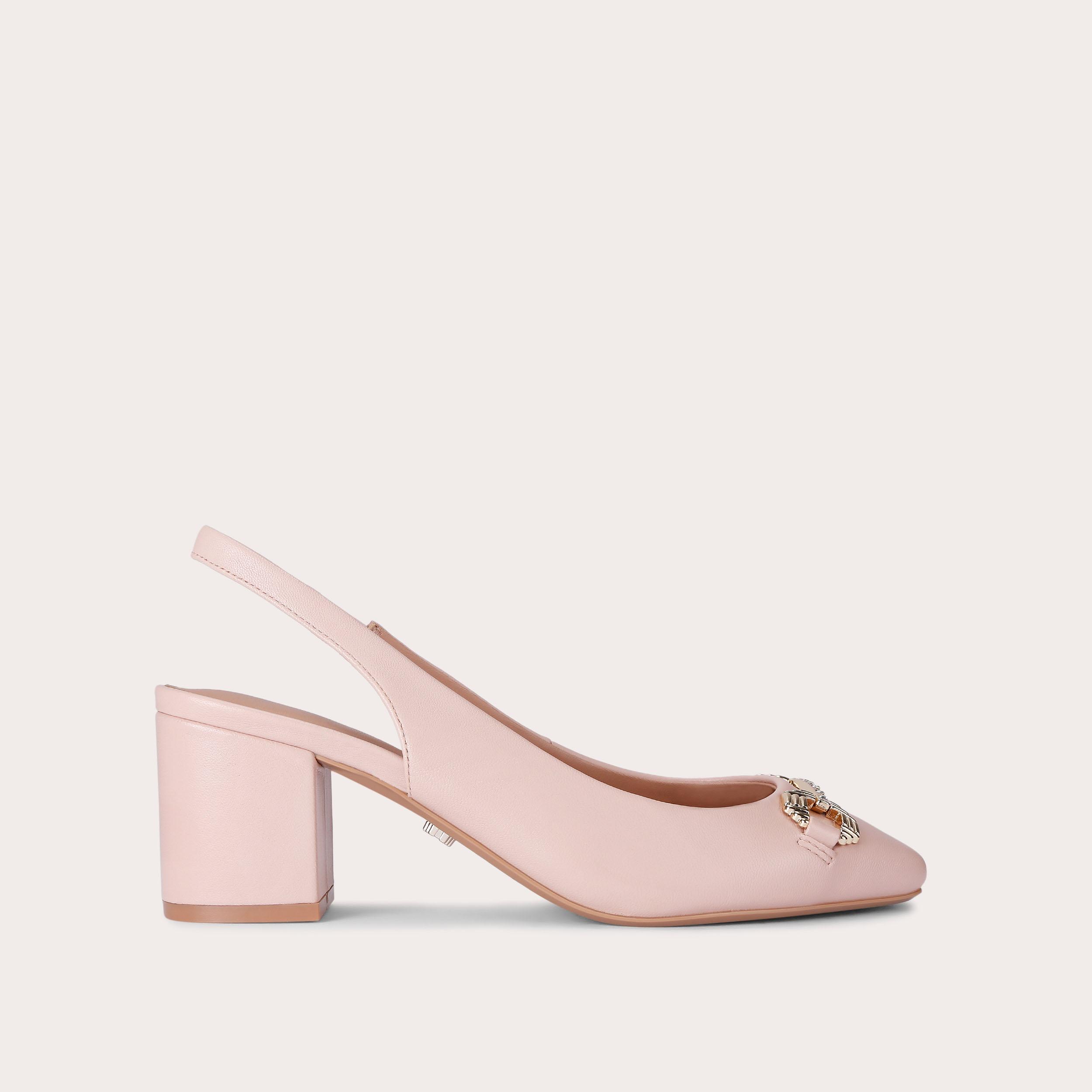 POISE 2 Pink Slingback Heel by CARVELA