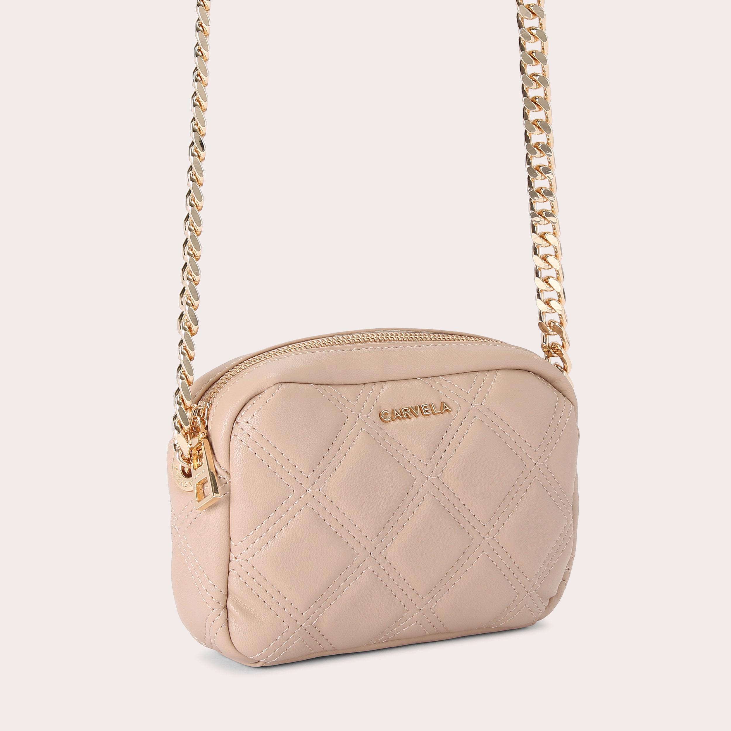 Pink carvela bag hotsell