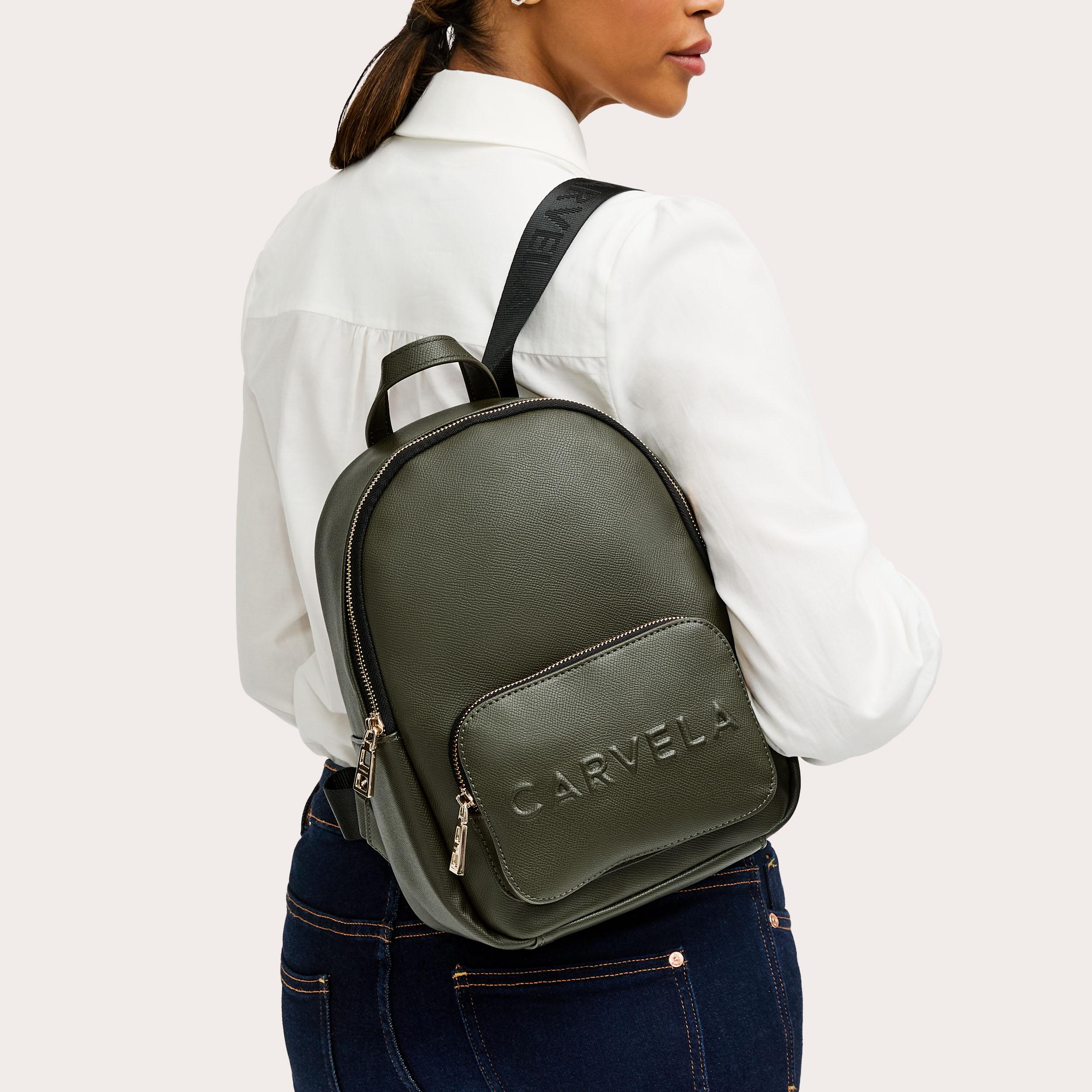 Carvela grey backpack best sale