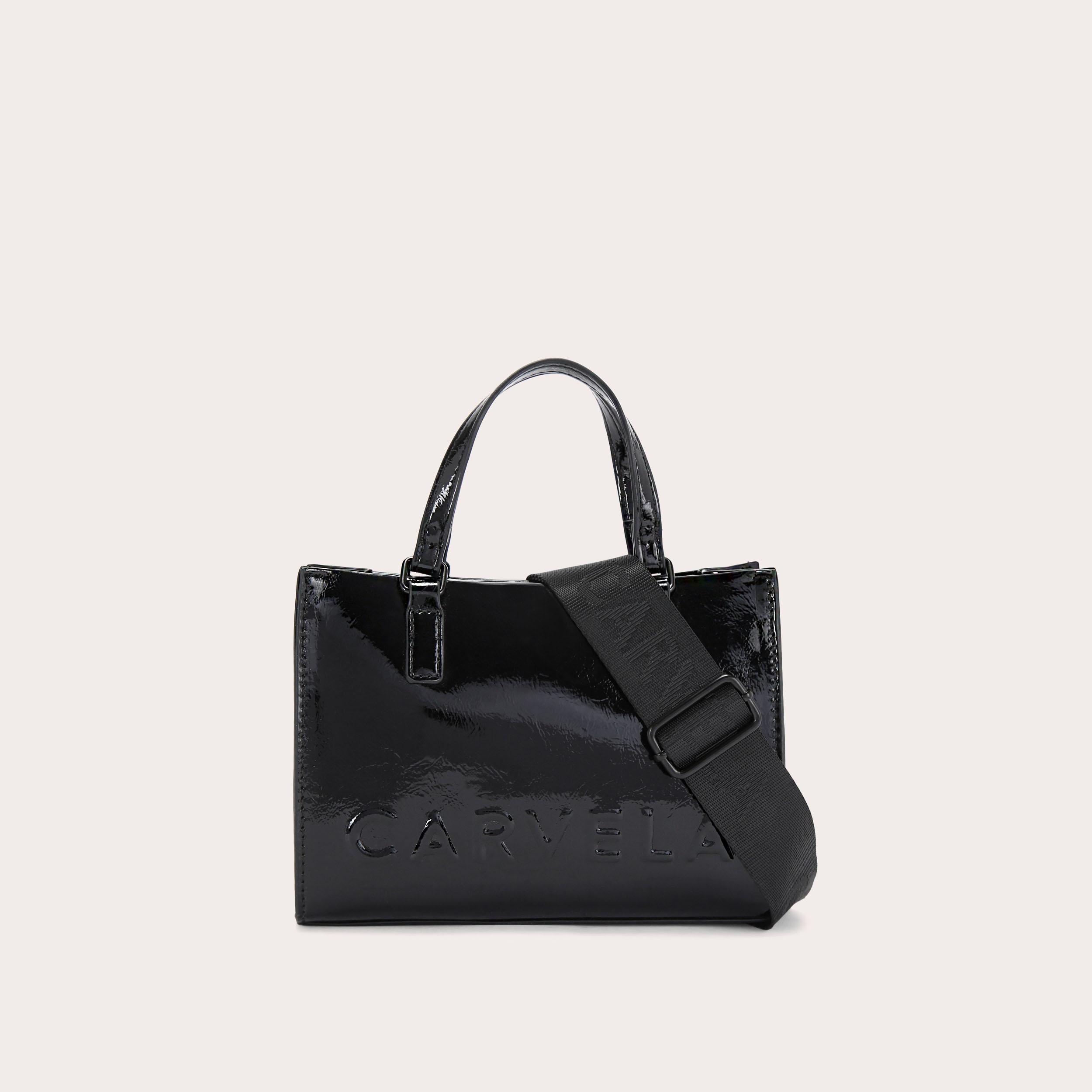 Carvela black mini tote bag sale