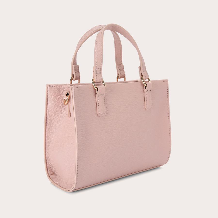 Pale pink tote bag online