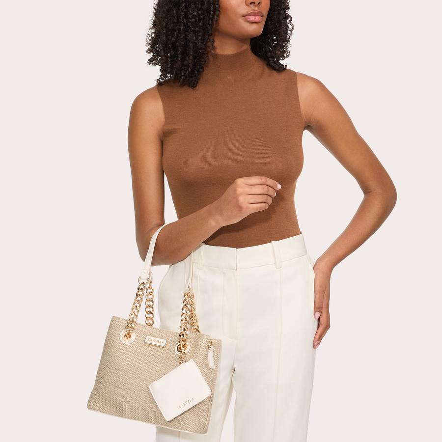ベラカミーショルダーバッグ SYBIL CROSSBODY BAG - NATURAL – CULT GAIA