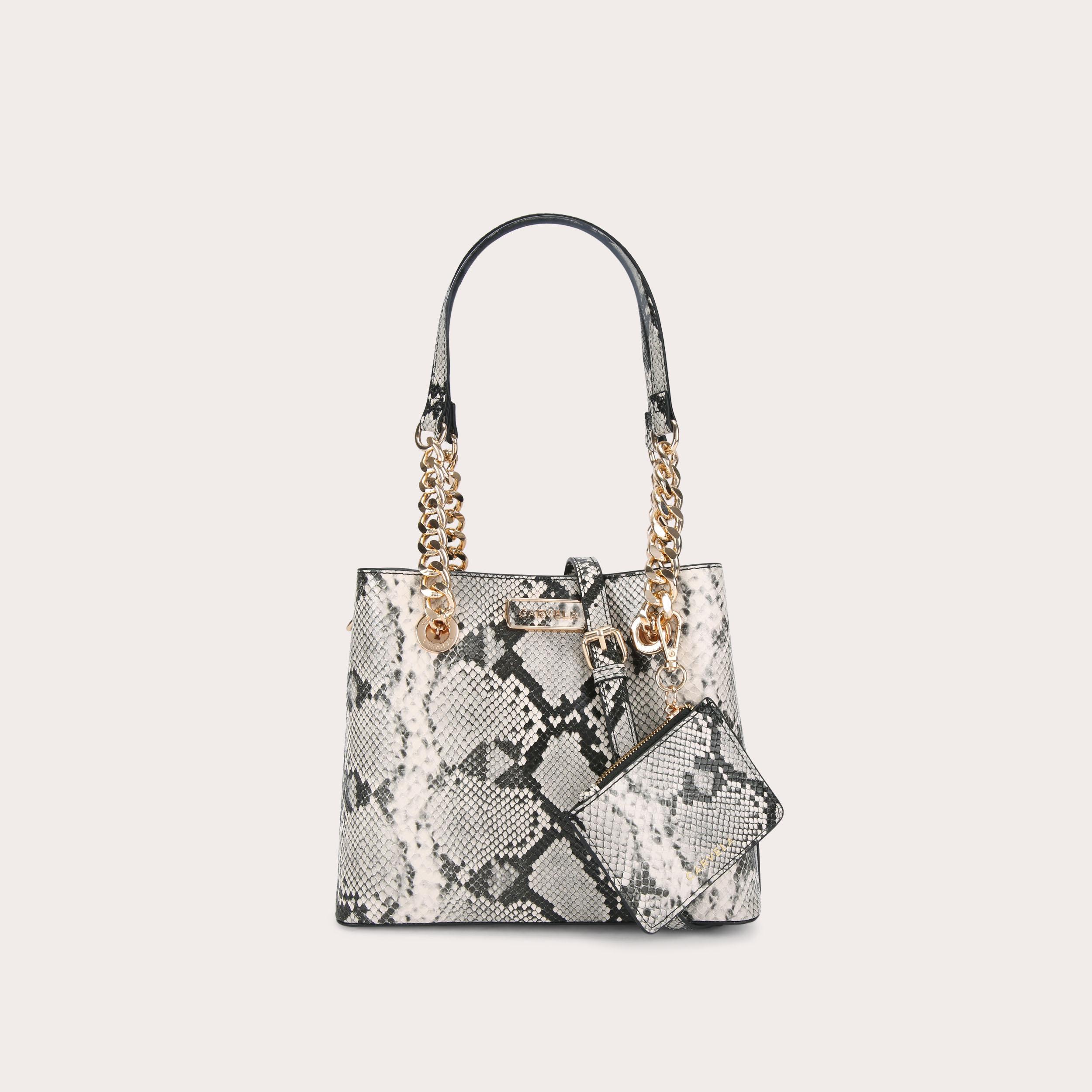 Mini Cammie Tote Bag - white