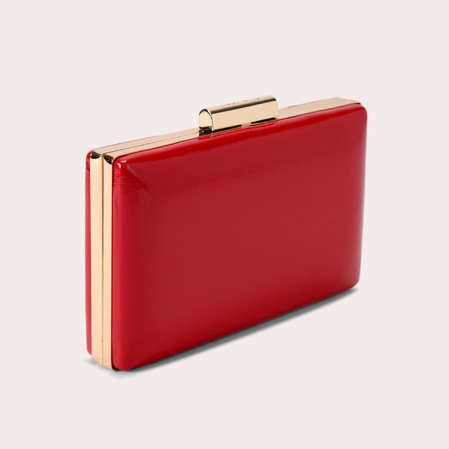 AINTREE CLUTCH Red Clutch Bag by CARVELA