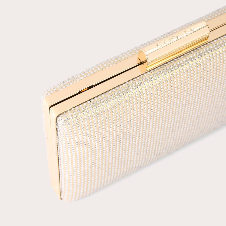 Bronze gold clutch bag online