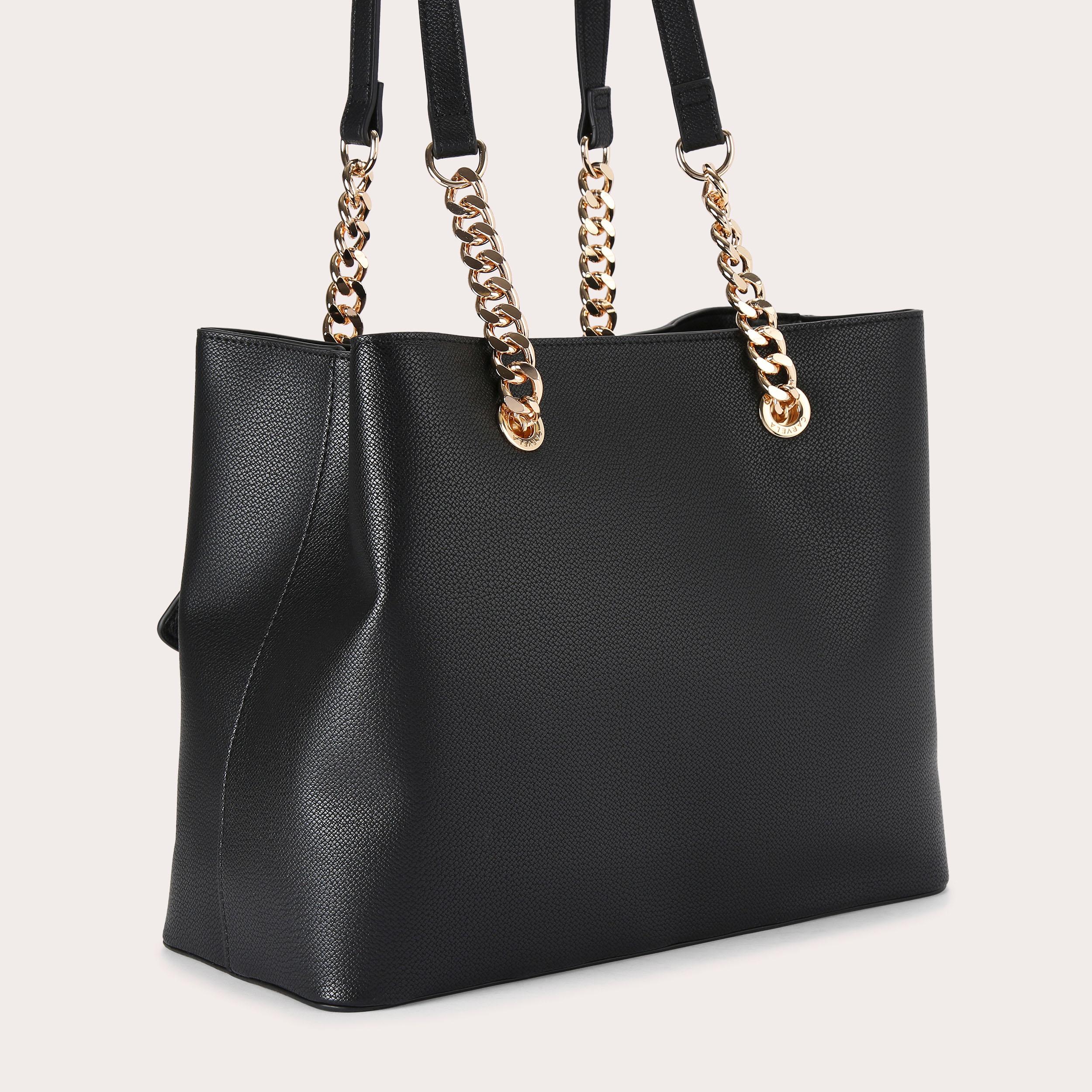 Carvela tote bag with chain handle hotsell