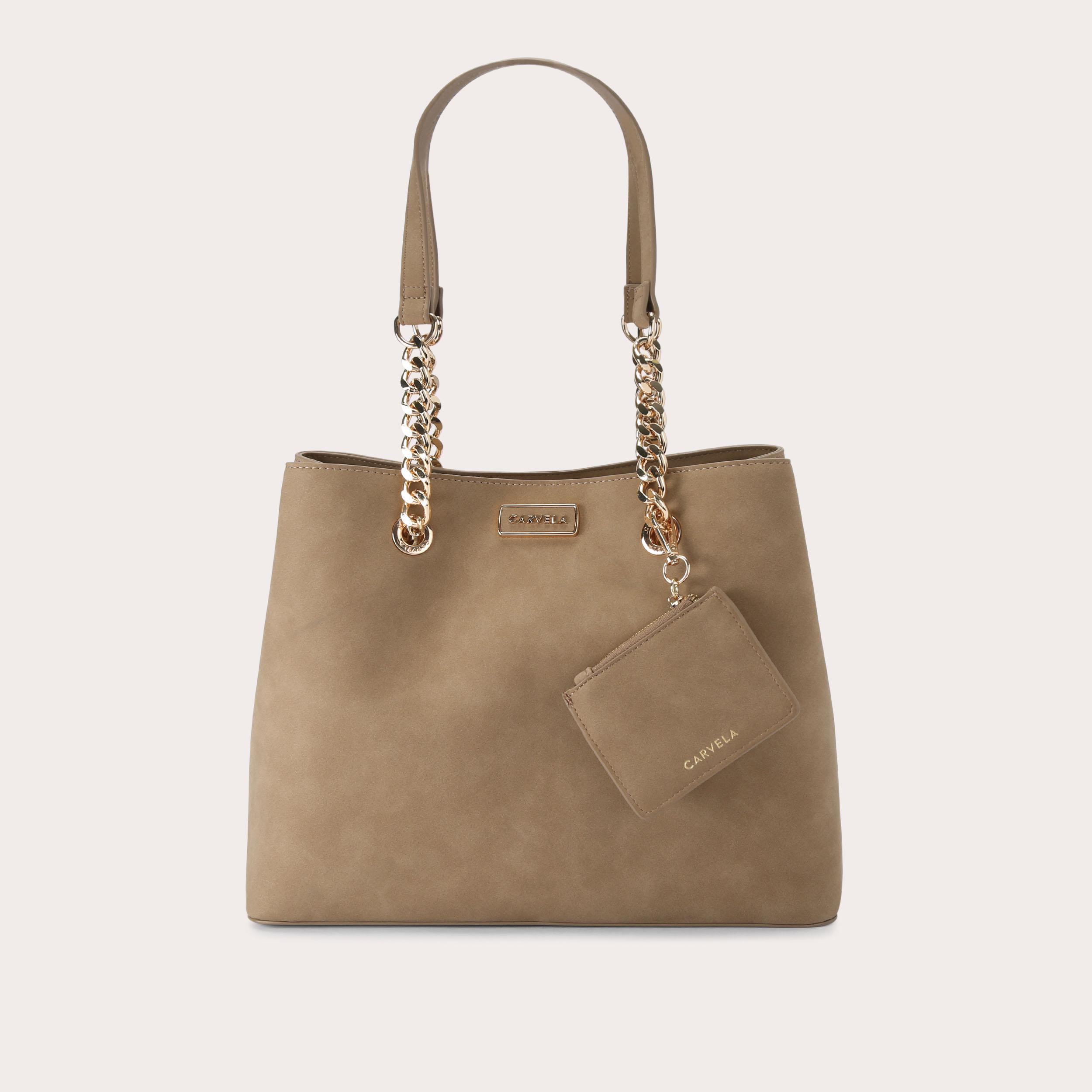 Carvela tan tote bag store