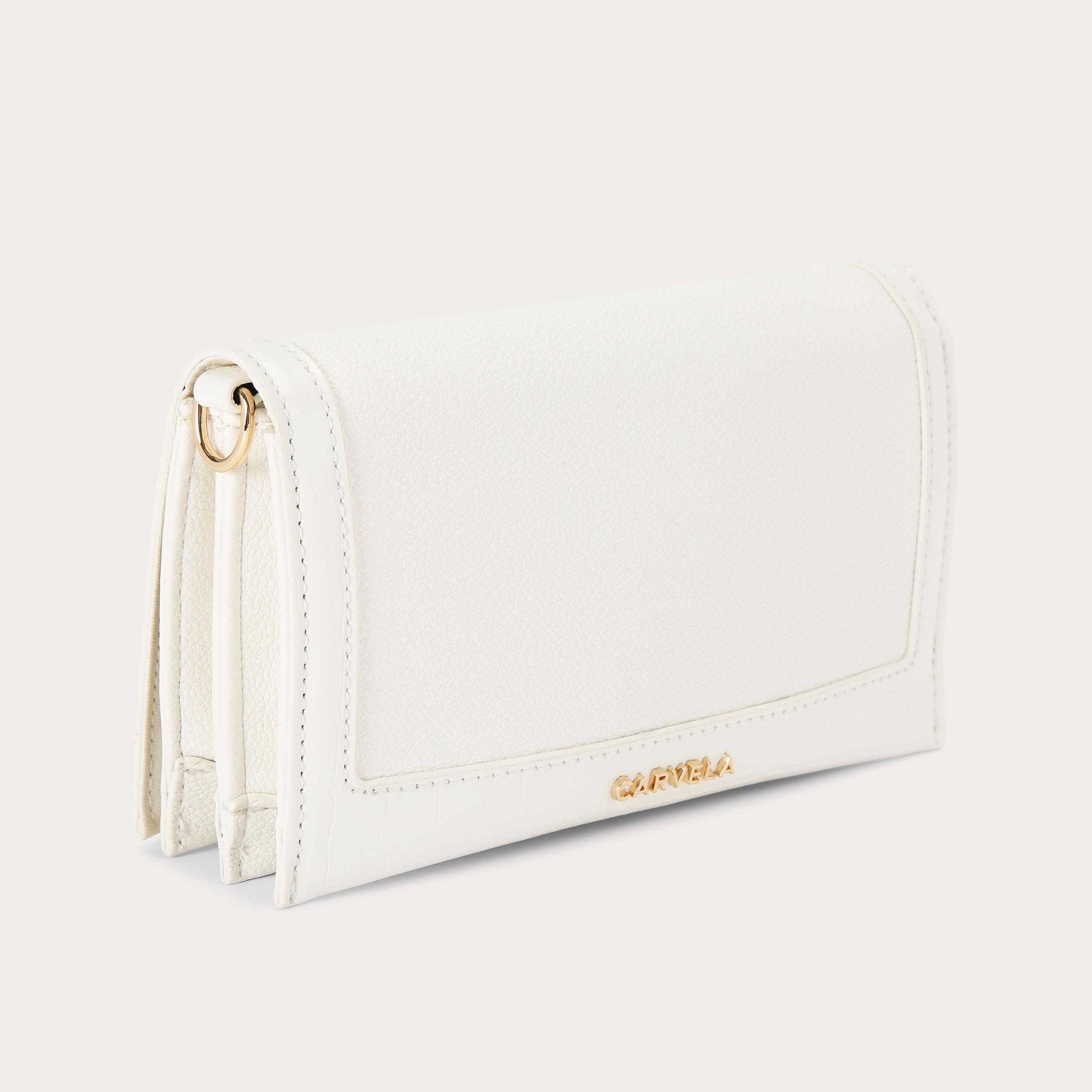 White carvela bag sale