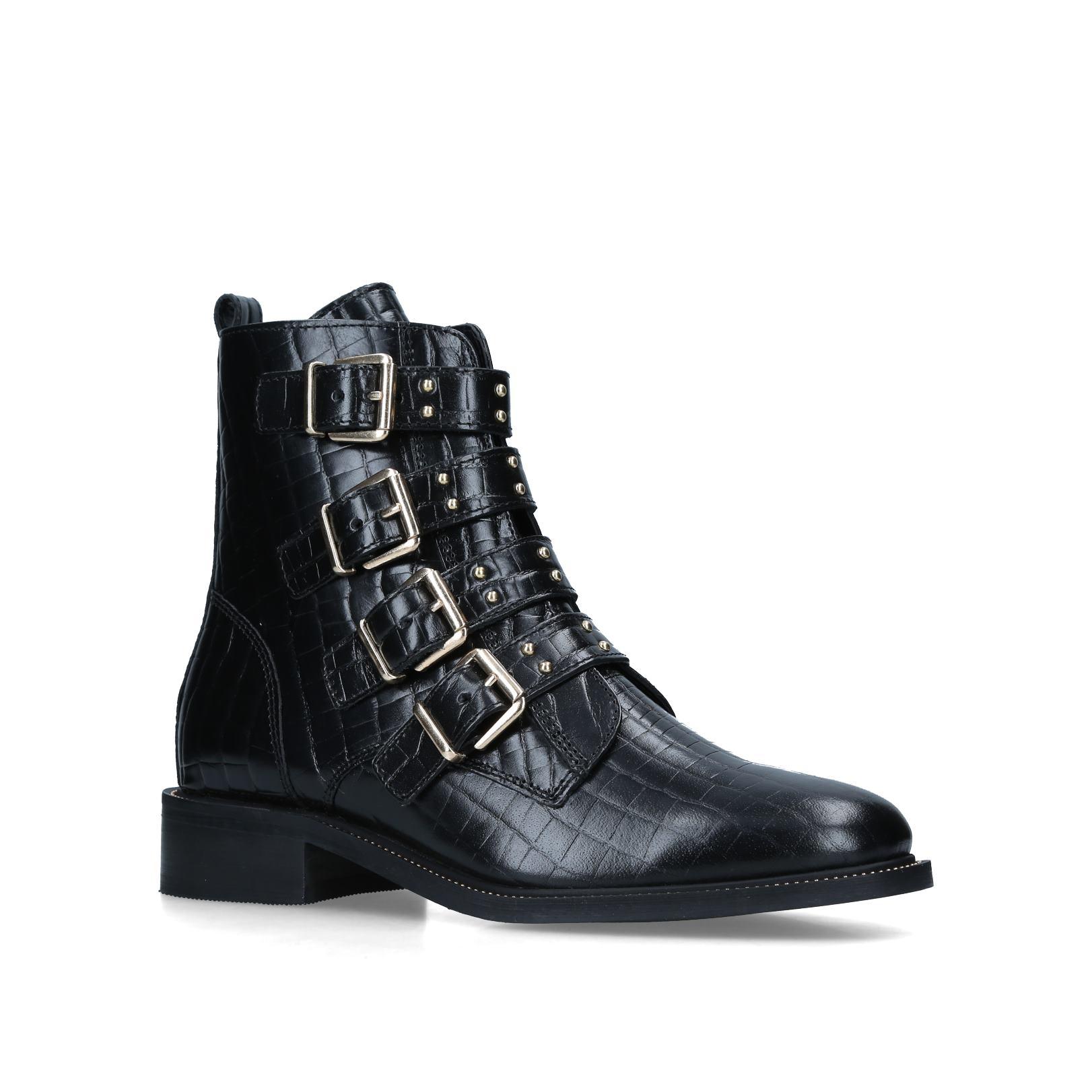carvela strap biker boots