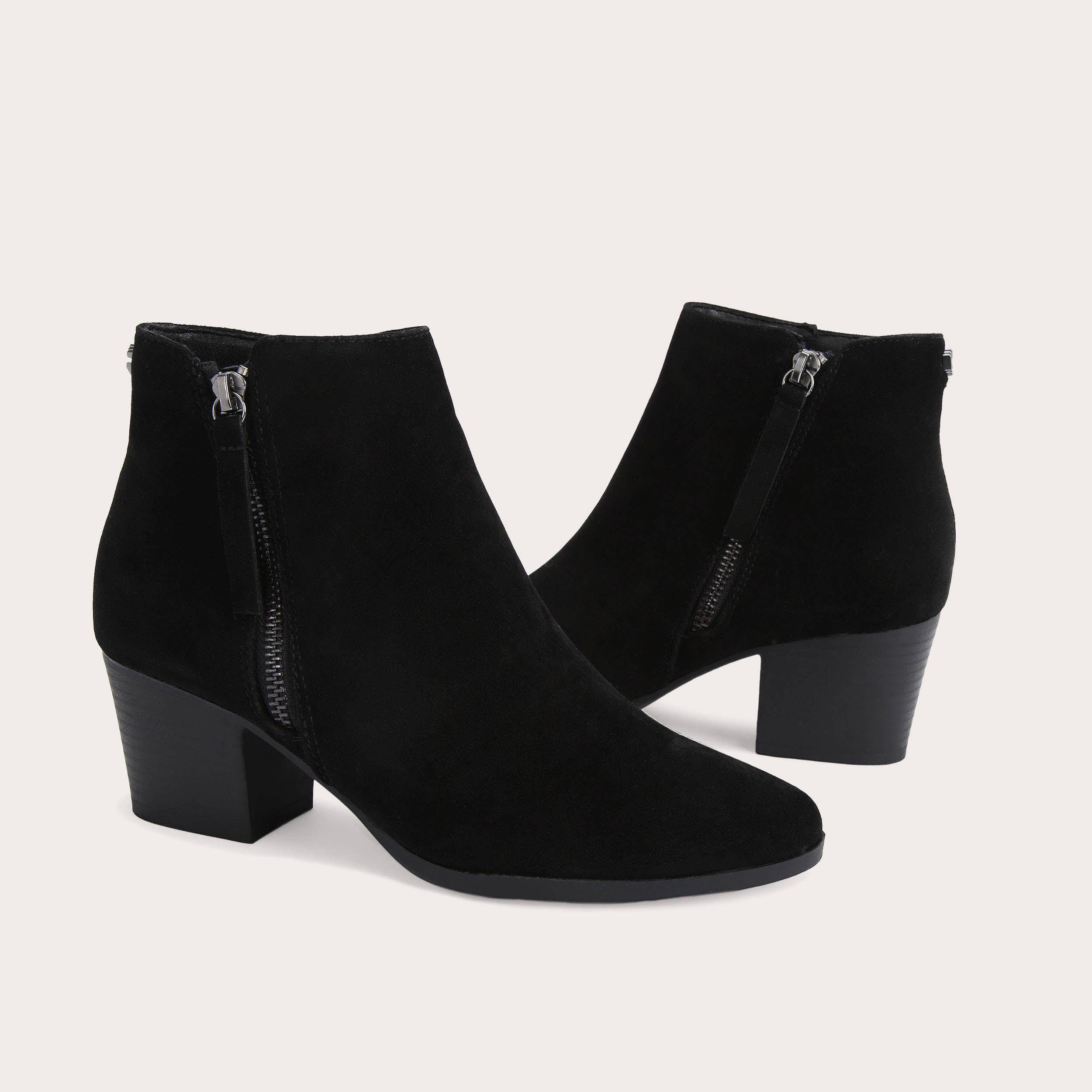 TESSA Black Block Heel Ankle Boots by CARVELA COMFORT