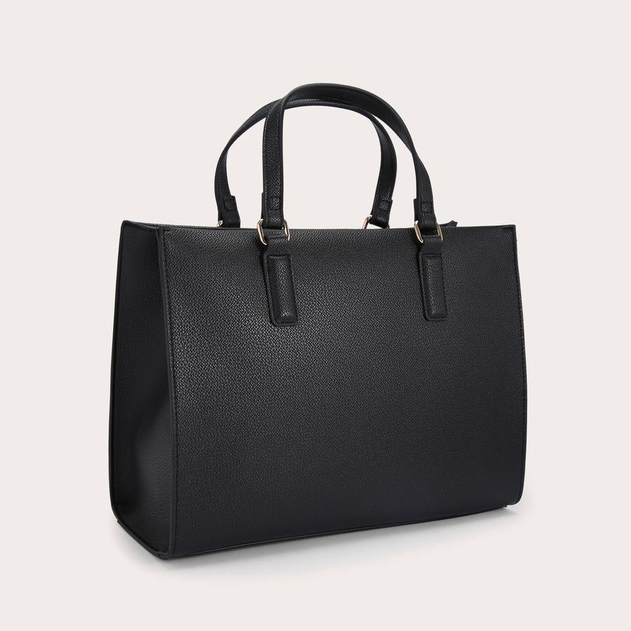 Black medium tote bag sale