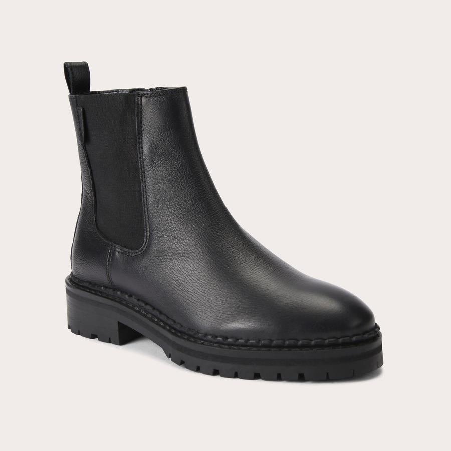 COMPANION Textured Leather Ankle Boot by CARVELA