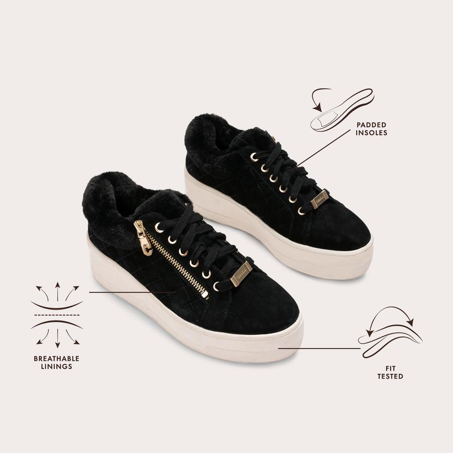 Carvela black suede 2025