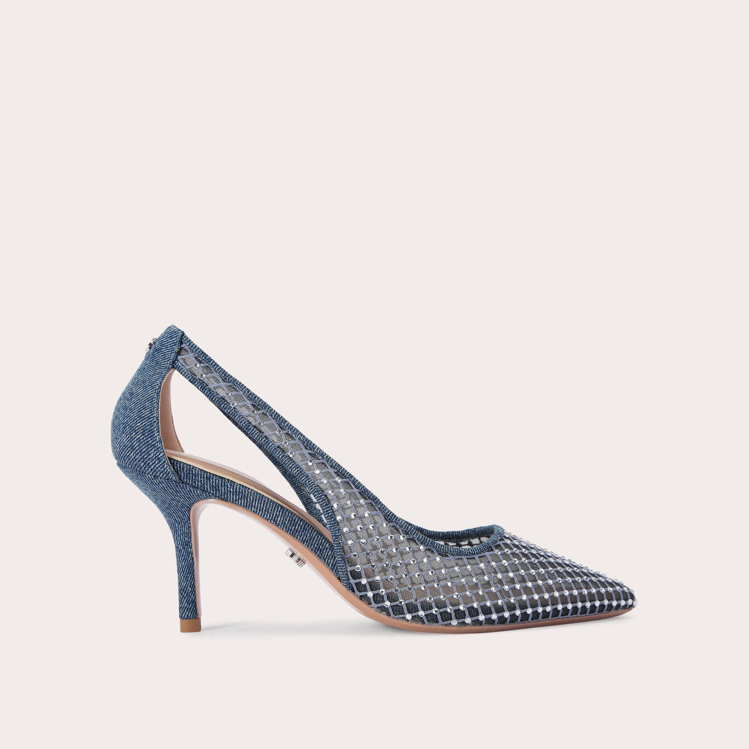 Carvela blue heels 2025