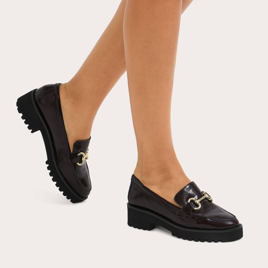 CHESTER Wine Patent Leather Chester by CARVELA COMFORT
