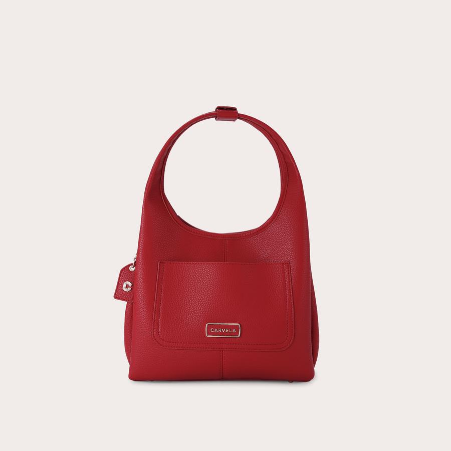 MINI MILANO Red Shoulder Bag by CARVELA