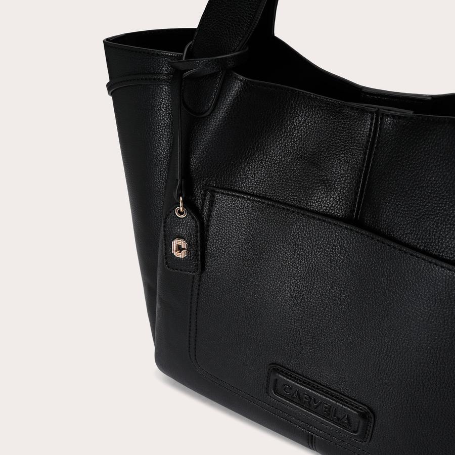 Carvela black tote bag hotsell