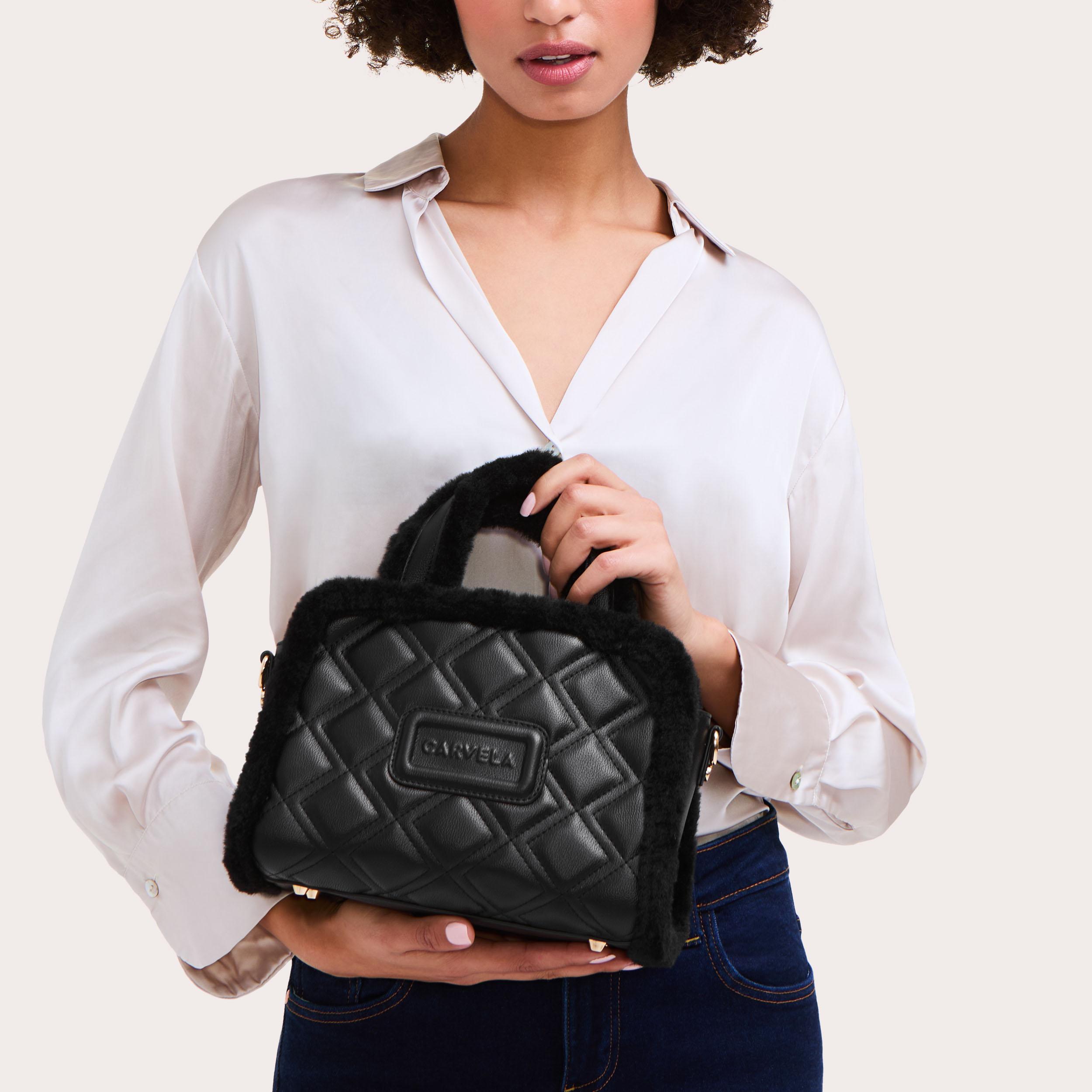Carvela black mini tote bag store