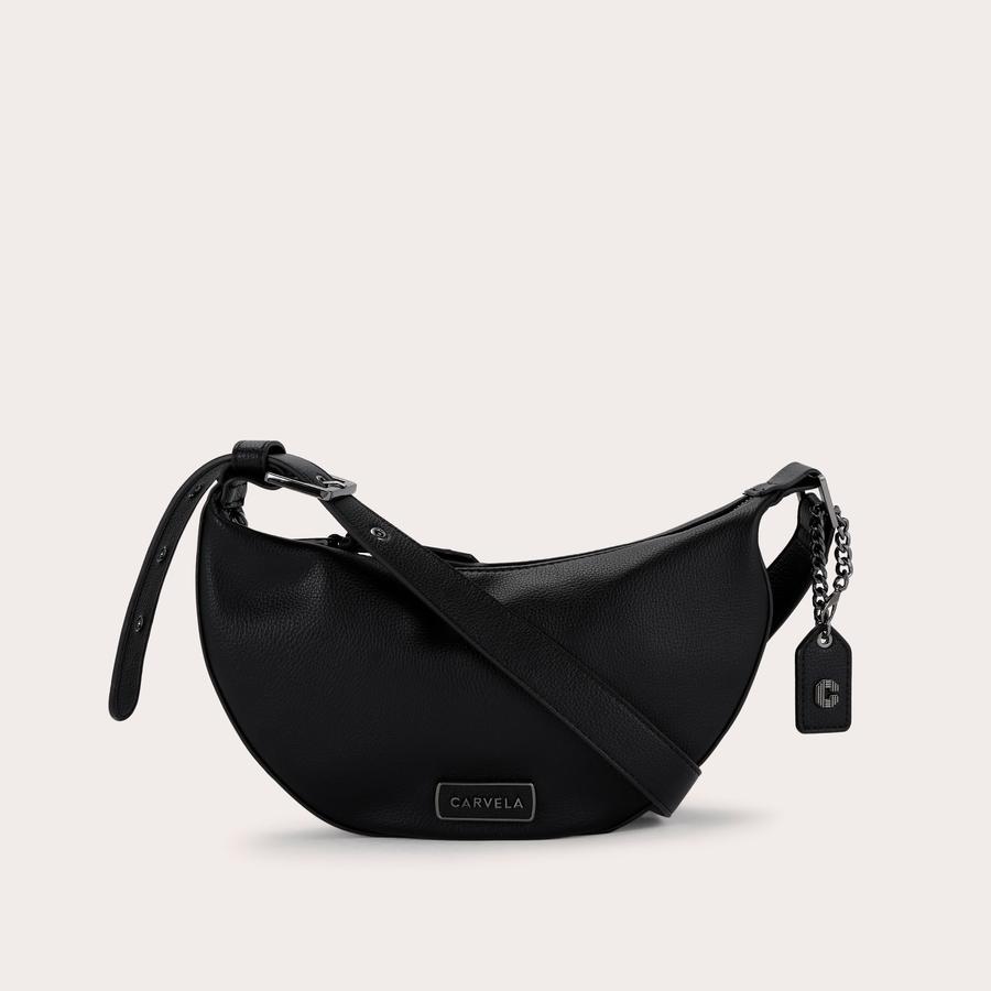 MILANO SLING BAG Black Sling Bag by CARVELA