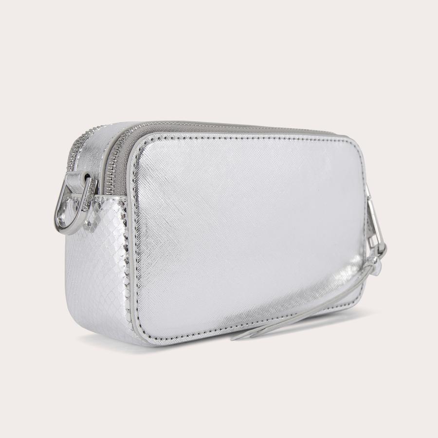 Silver carvela bag hotsell