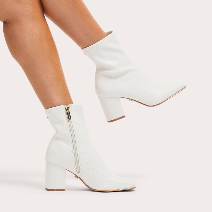 STRUT ANKLE Bone Heeled Ankle boots by CARVELA