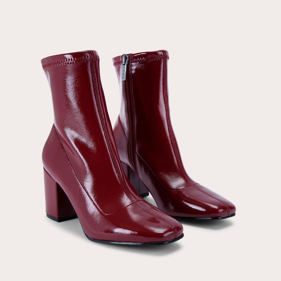 Crimson high speed patent boots hotsell