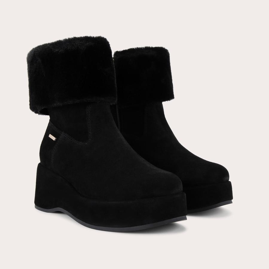 Carvela fur boots on sale