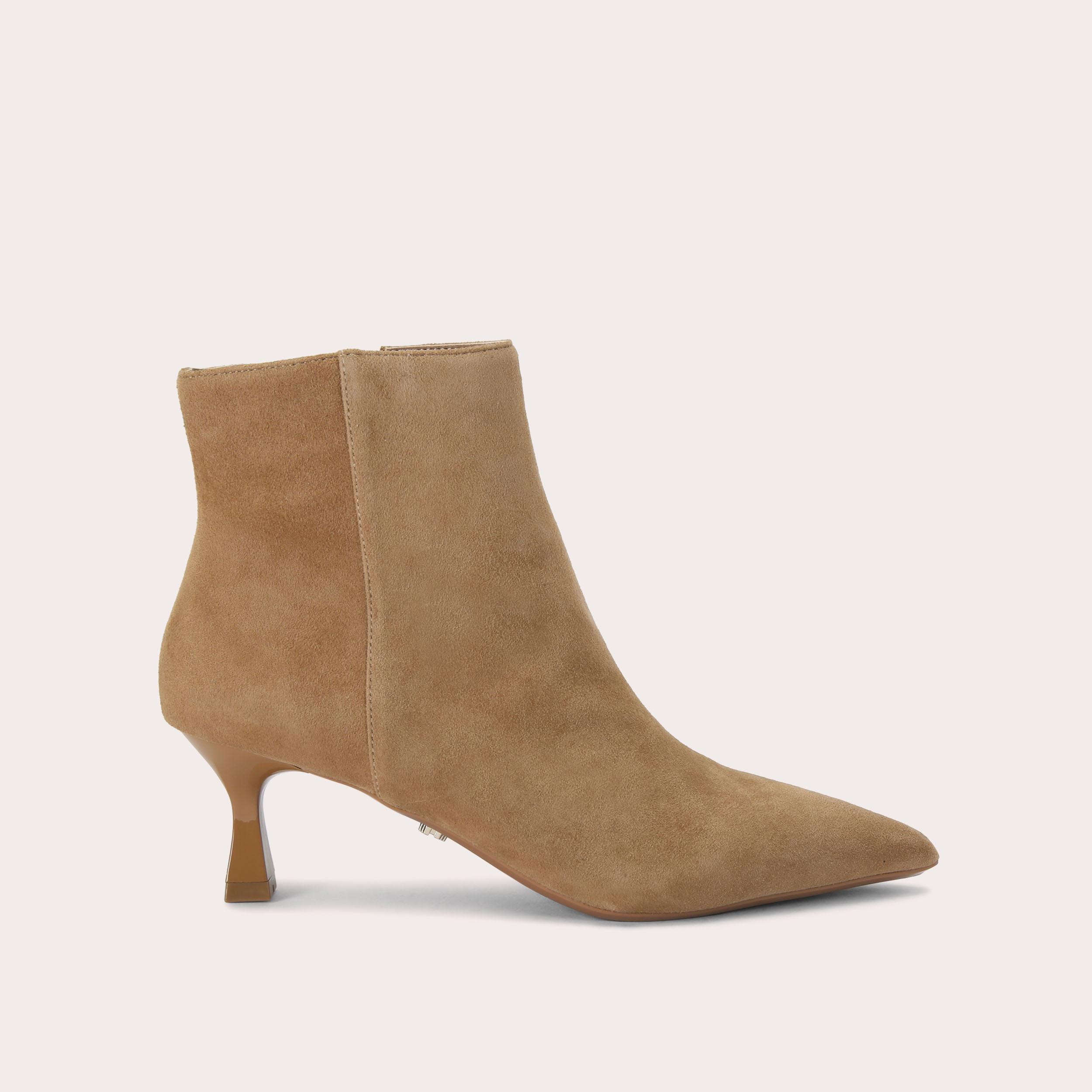 TOODLE CHELSEA Tan Heeled Chelsea Boot by CARVELA