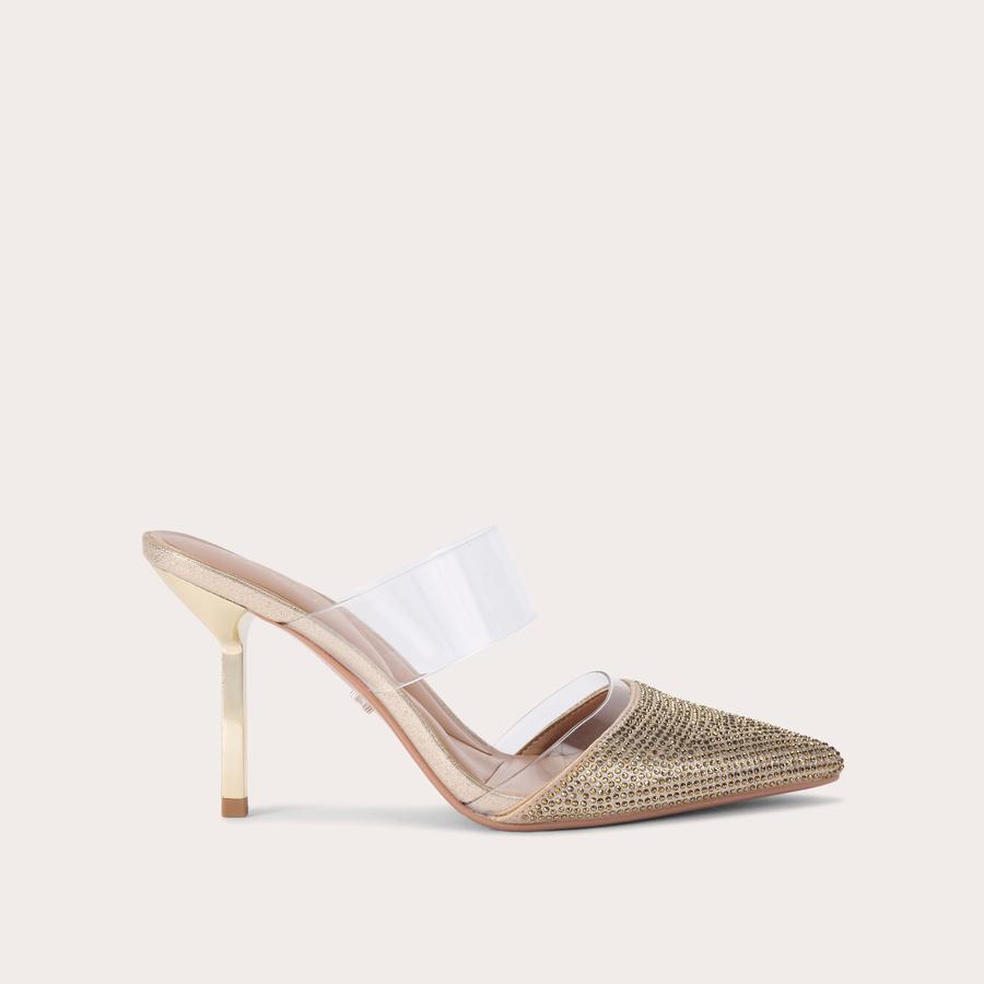 Vinyl mules hotsell